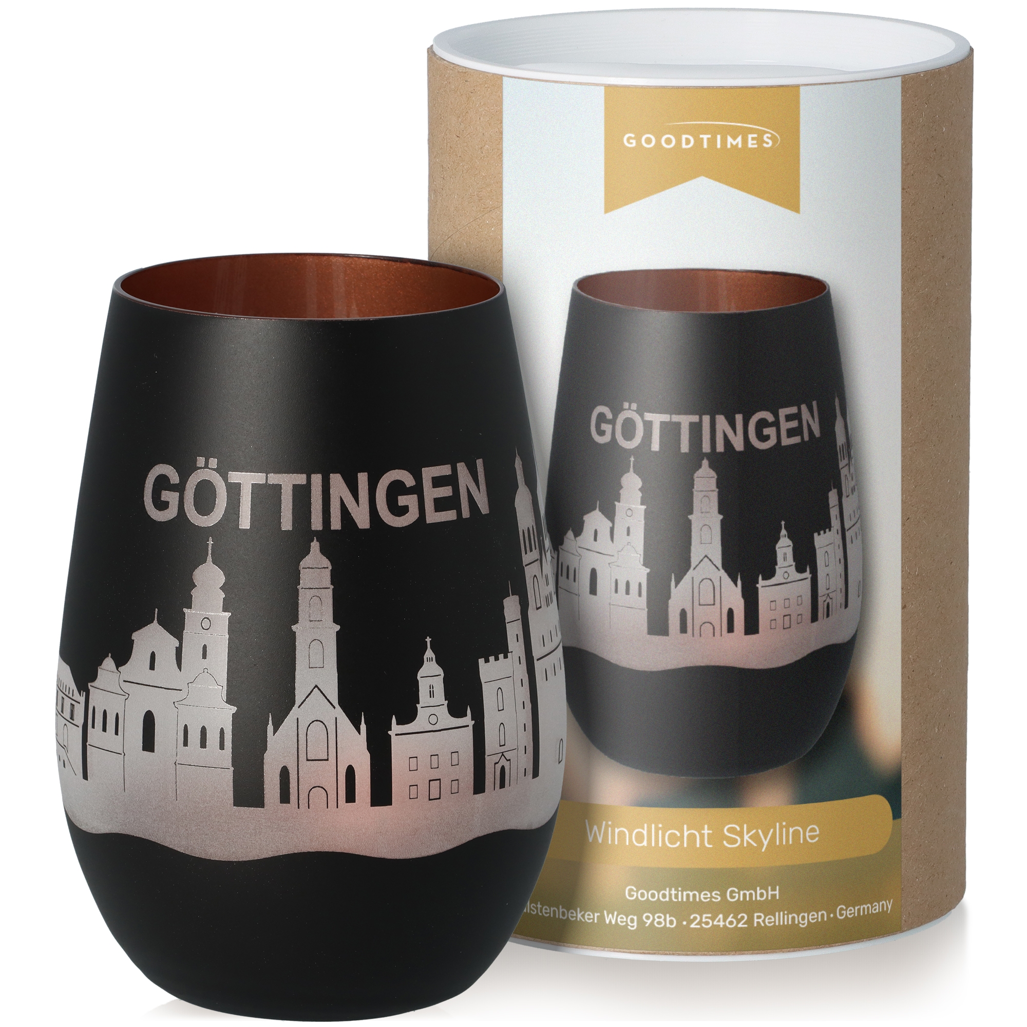 Windlicht Skyline Göttingen Töpferei