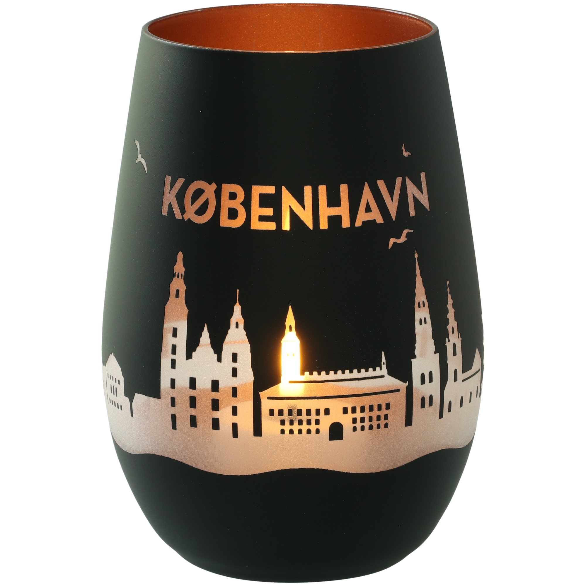 Windlicht Skyline Kopenhagen Töpferei, Krug, Lampe