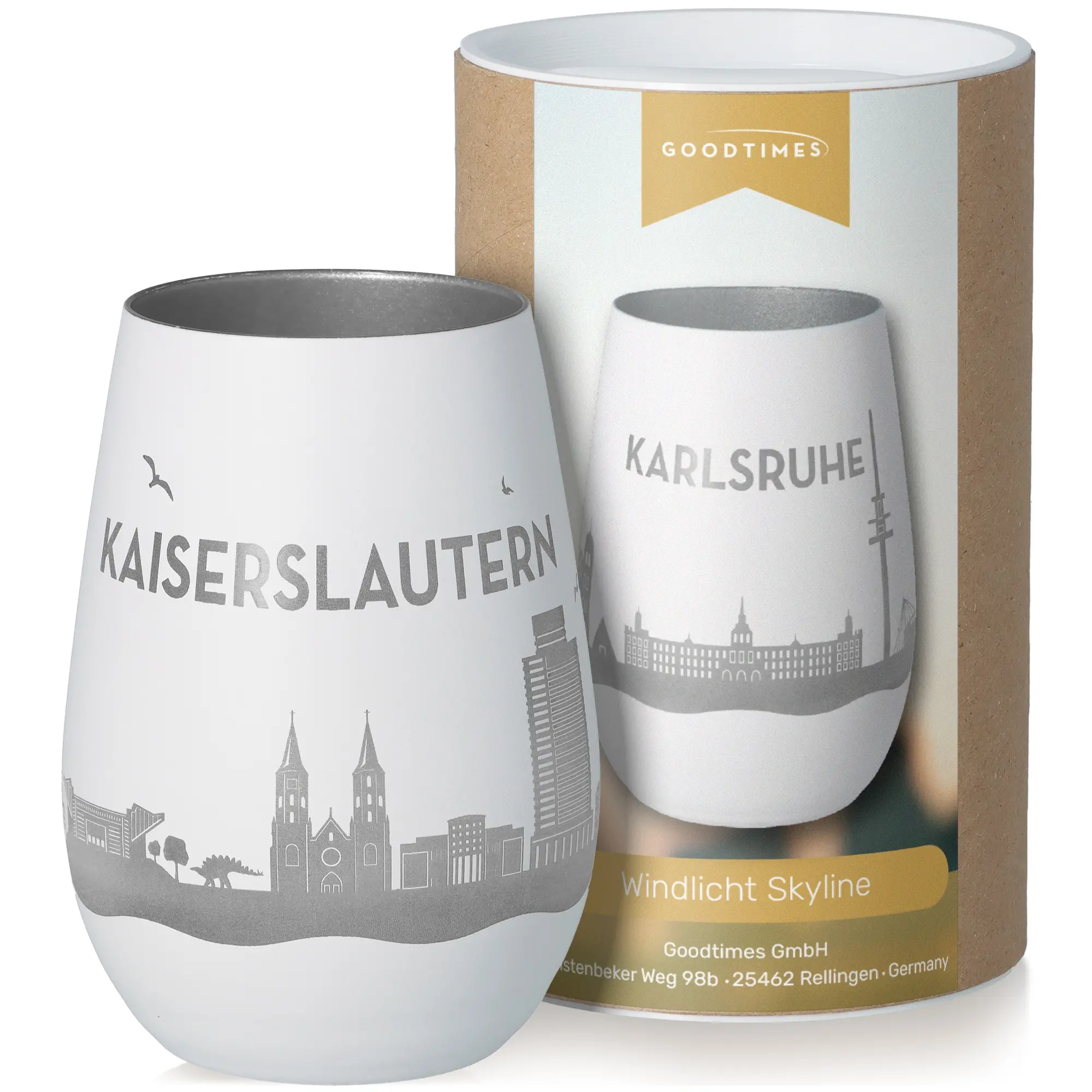 Windlicht Skyline Kaiserslautern