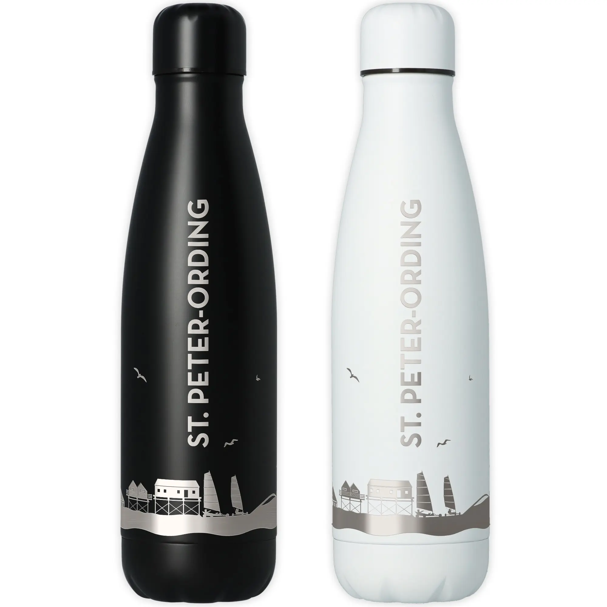 Trinkflasche Skyline St. Peter-Ording