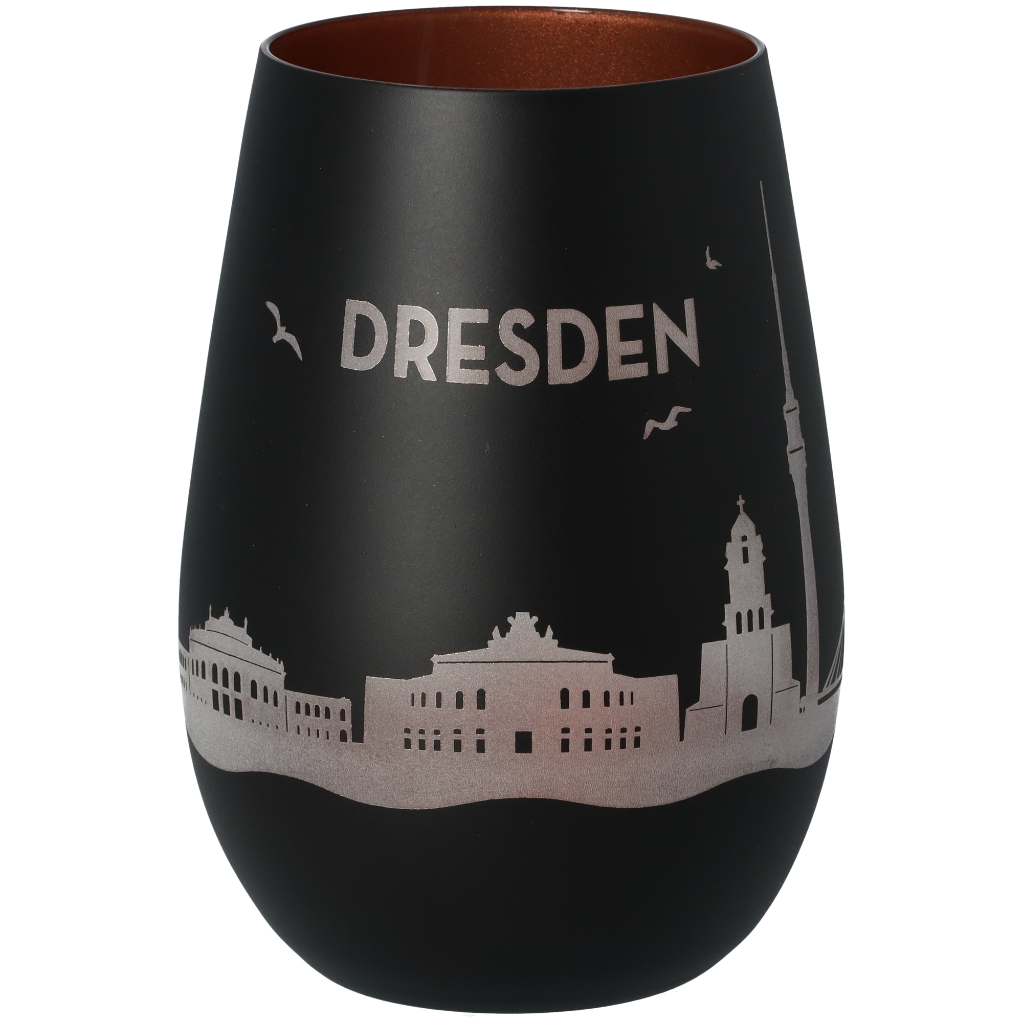 Windlicht Skyline Dresden