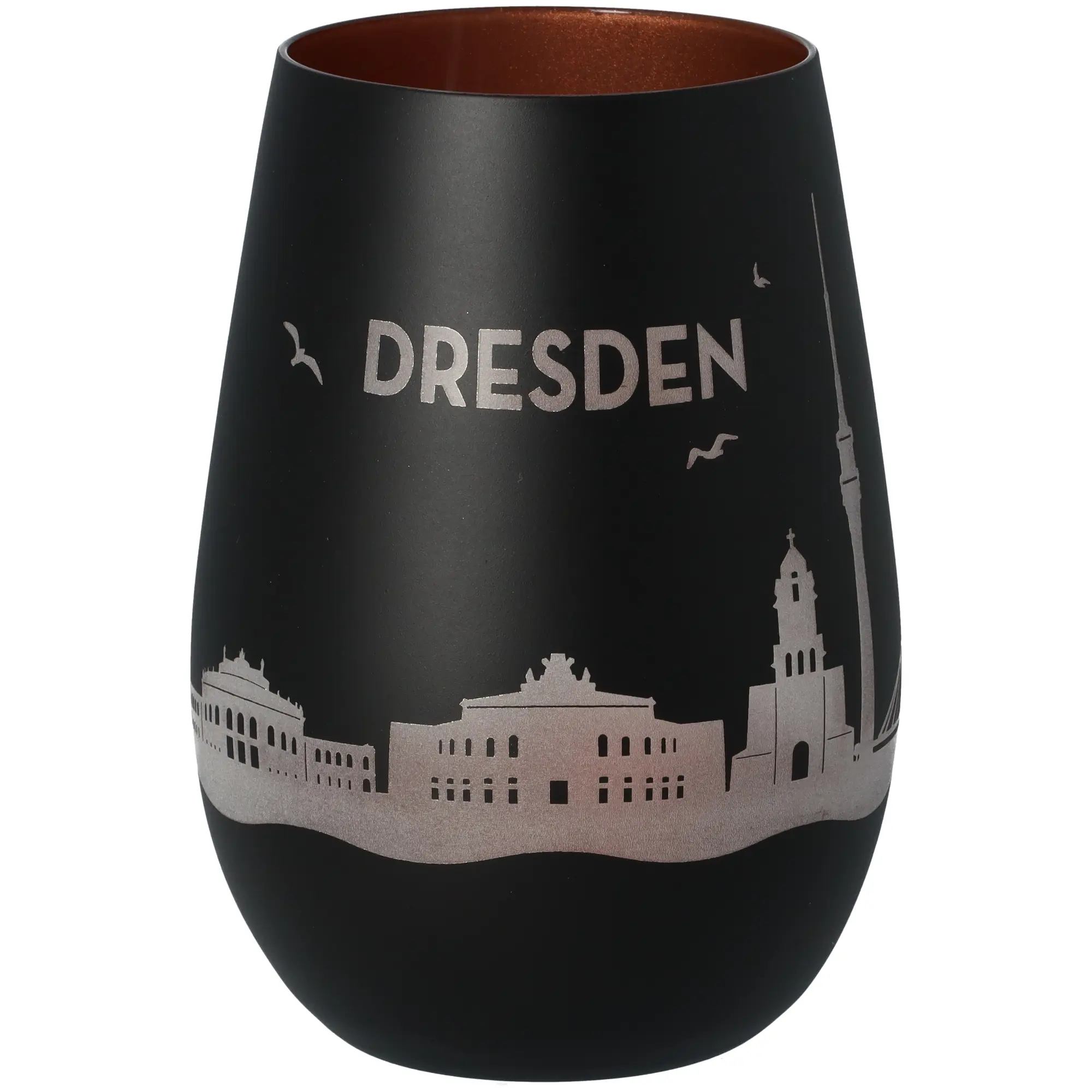 Windlicht Skyline Dresden