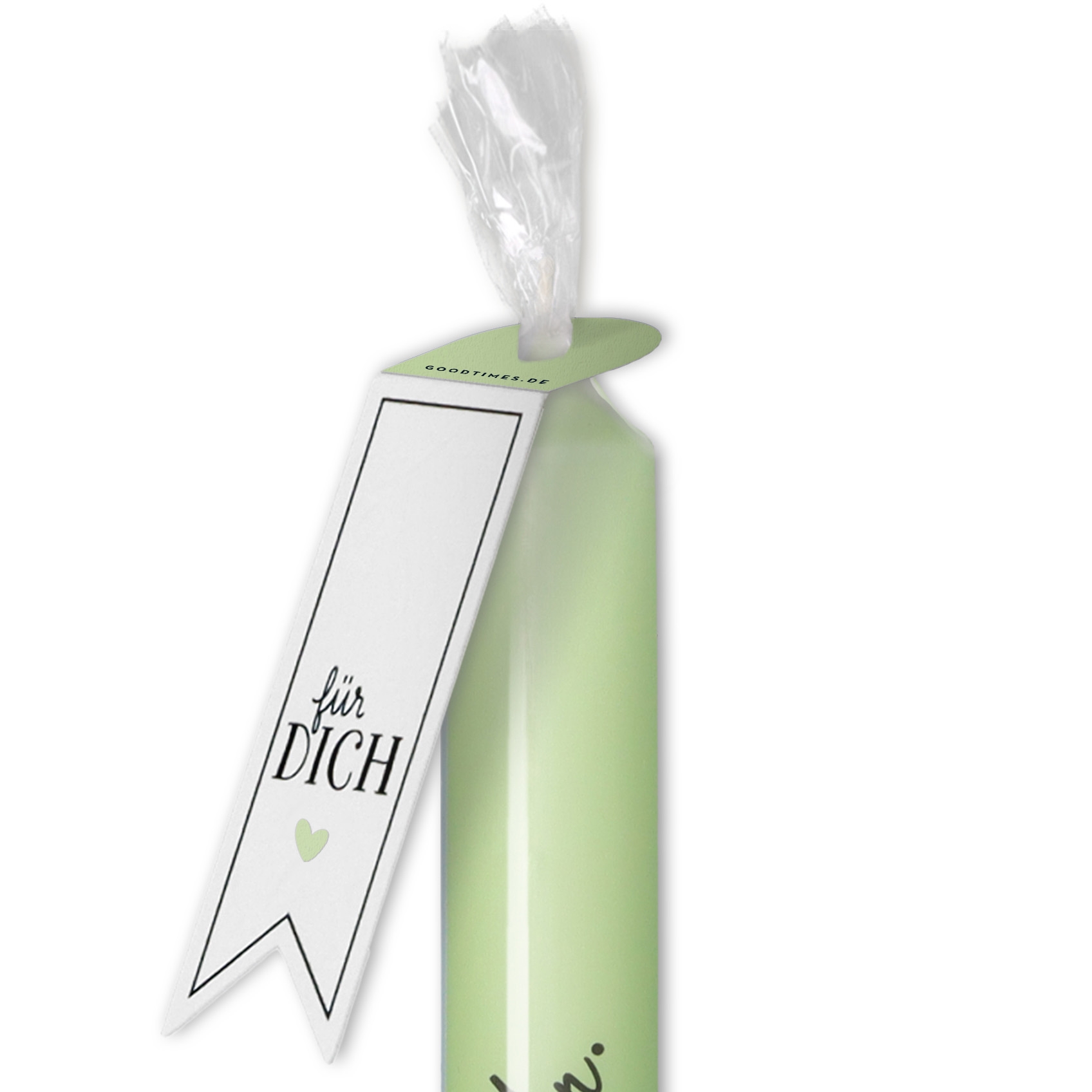 Stabkerze "Mr & Mr" Flasche