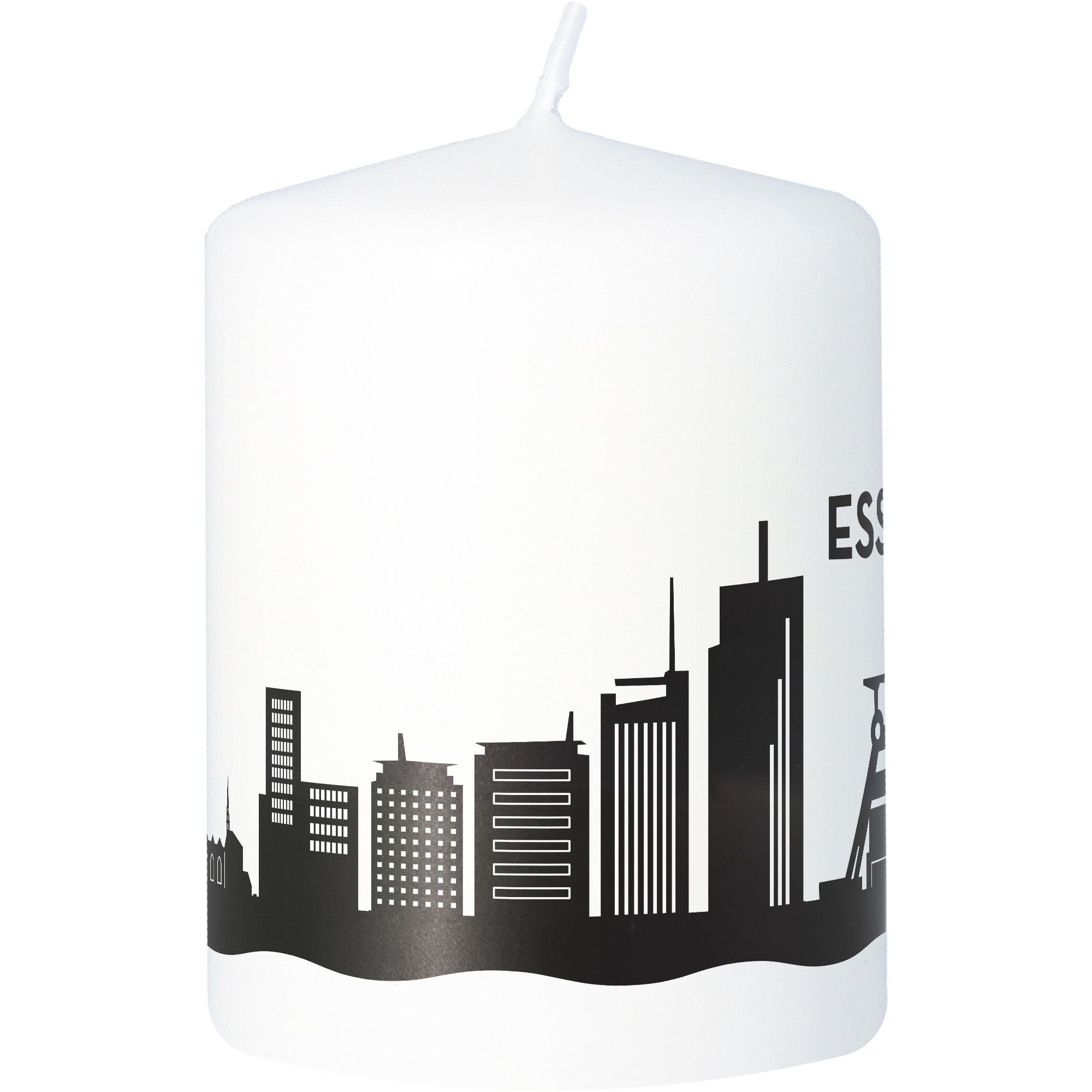 Stumpenkerze Skyline Essen Stumpenkerze Skyline Essen