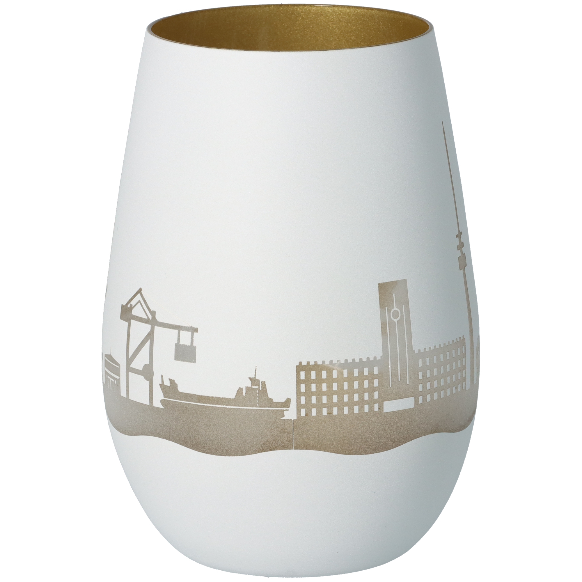 Windlicht Skyline Wilhelmshaven