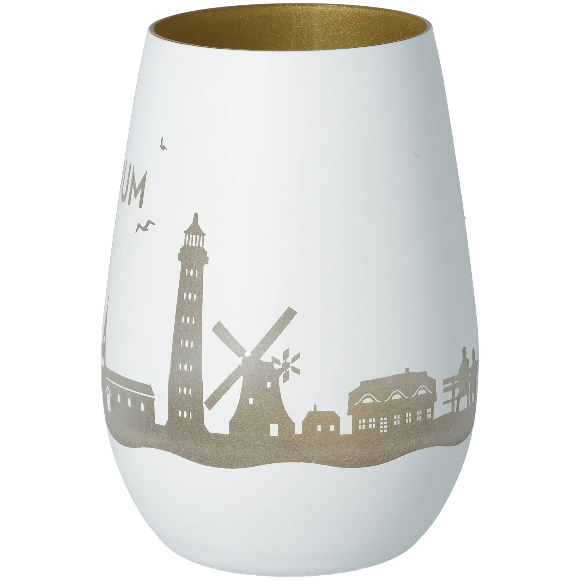 Windlicht Skyline Amrum