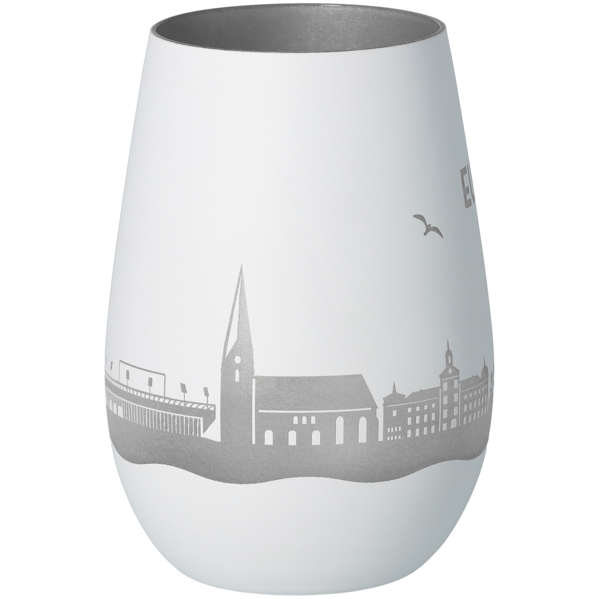 Windlicht Skyline Eutin Töpferei, Krug, Vase, Lampe, Porzellan