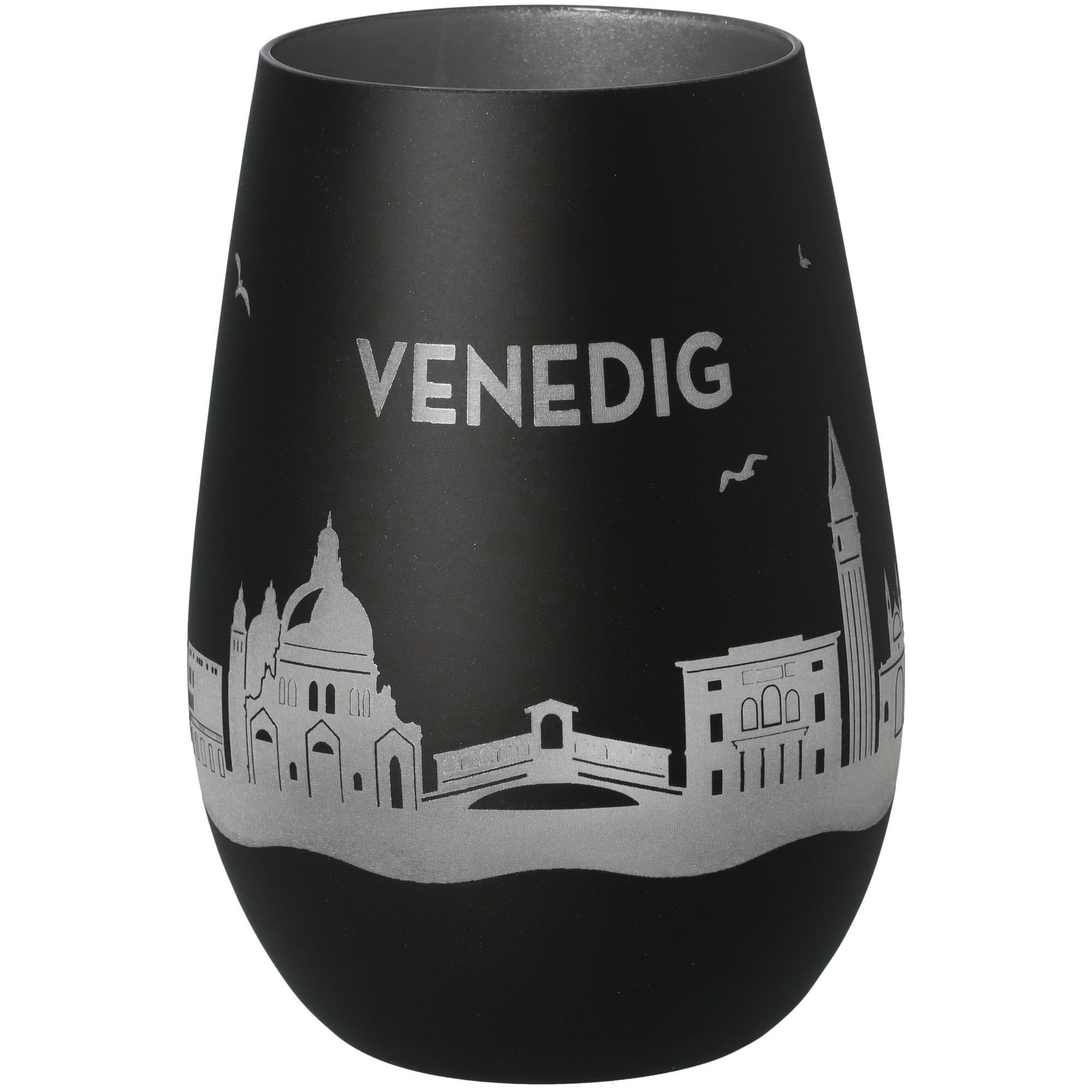 Windlicht Skyline Venedig Krug, Töpferei, Glas, Vase