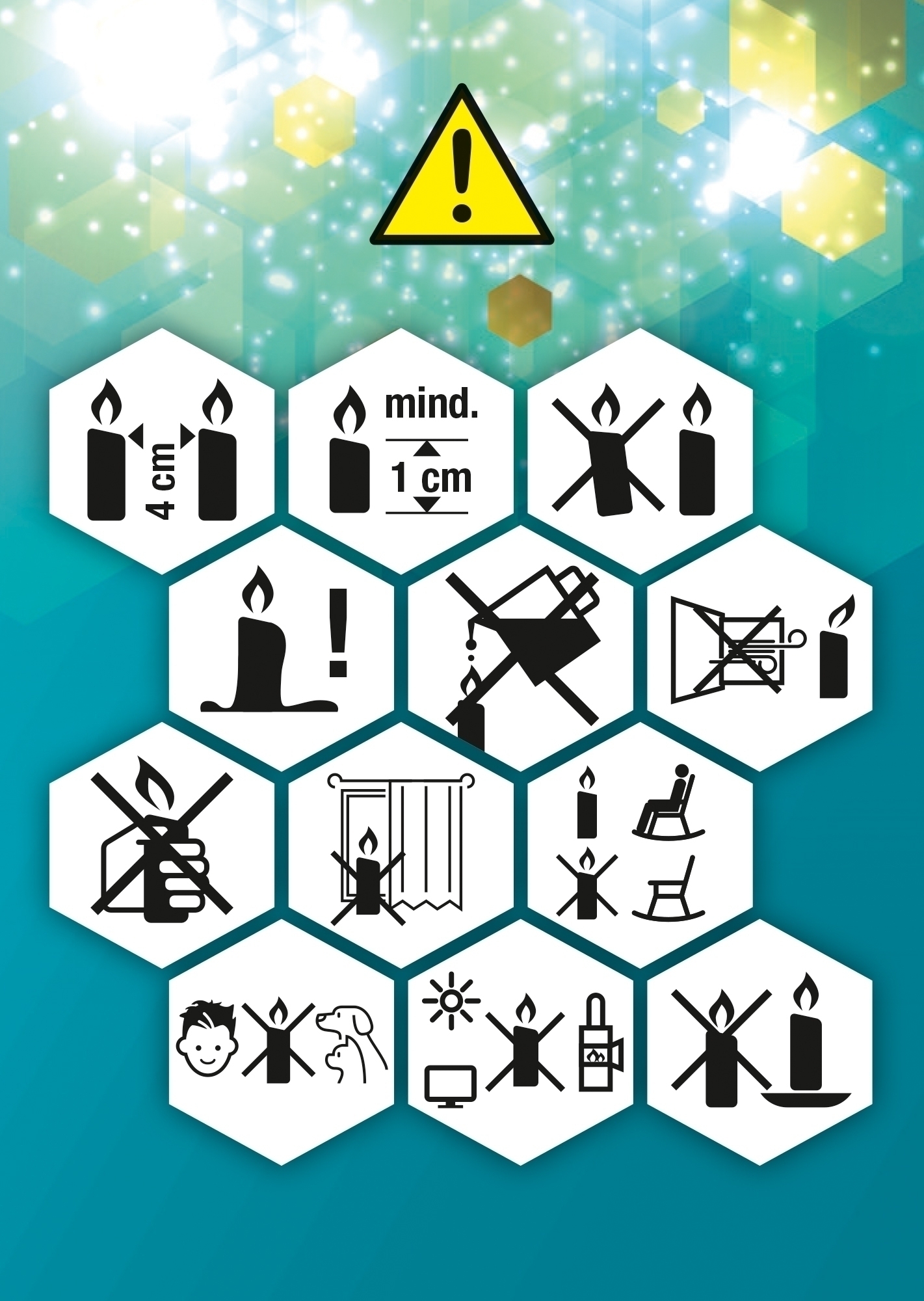 Stumpenkerze Weiß "Ich bin ein Schulkind" Schild, Symbol