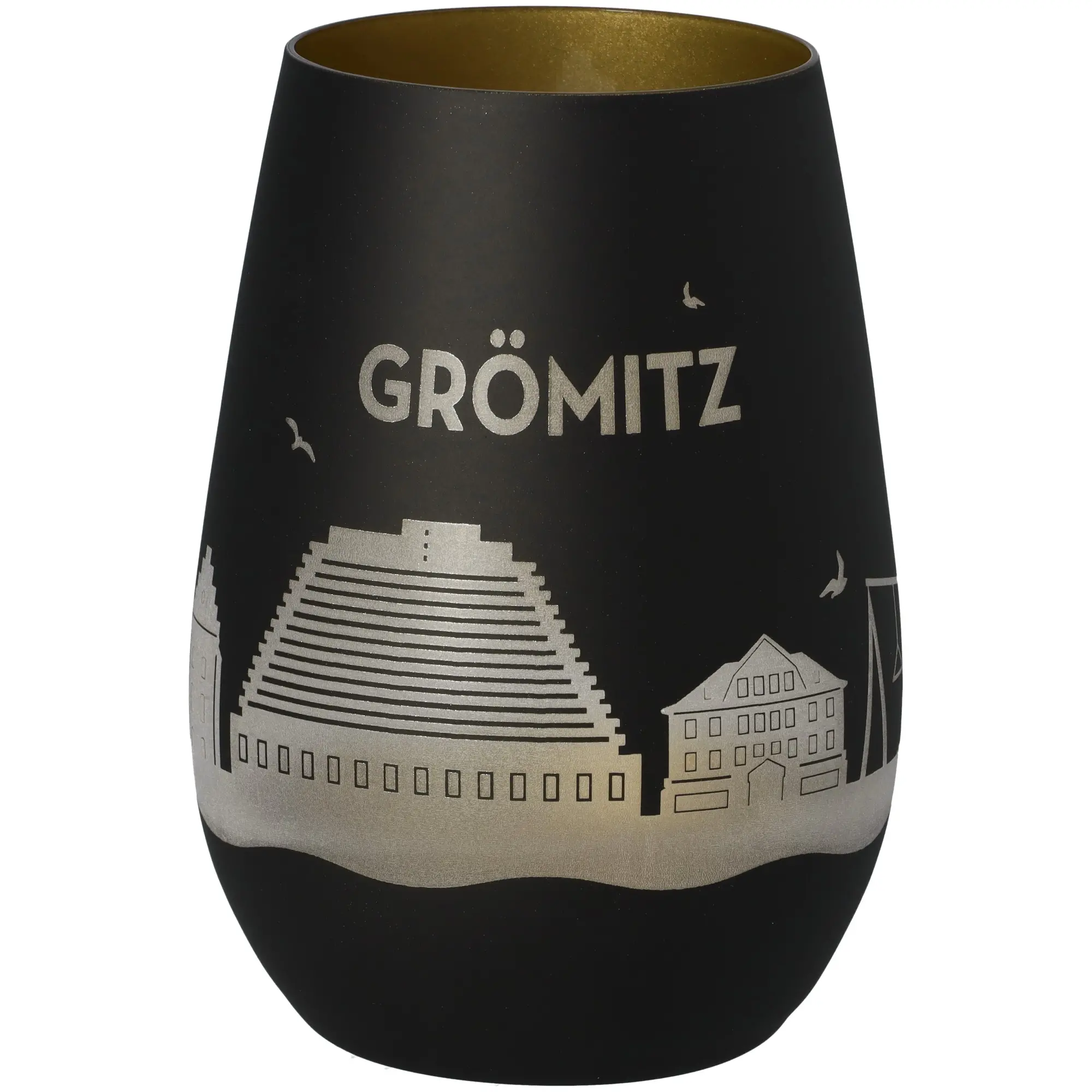 Windlicht Skyline Grömitz