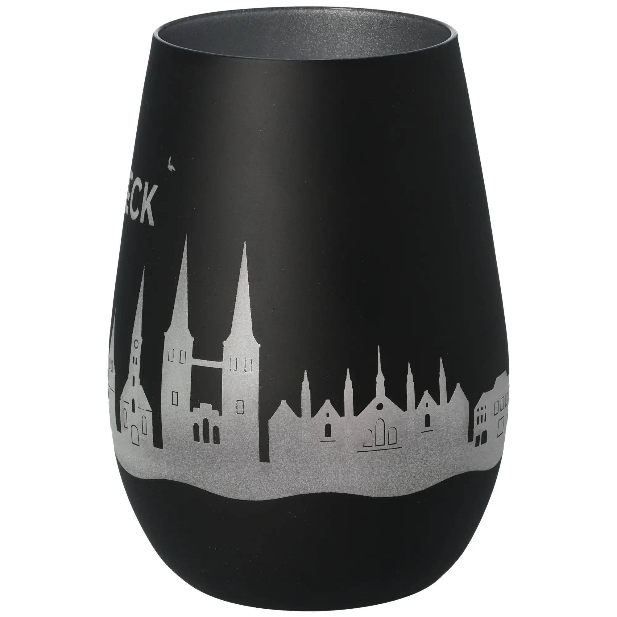 Windlicht Skyline Lübeck