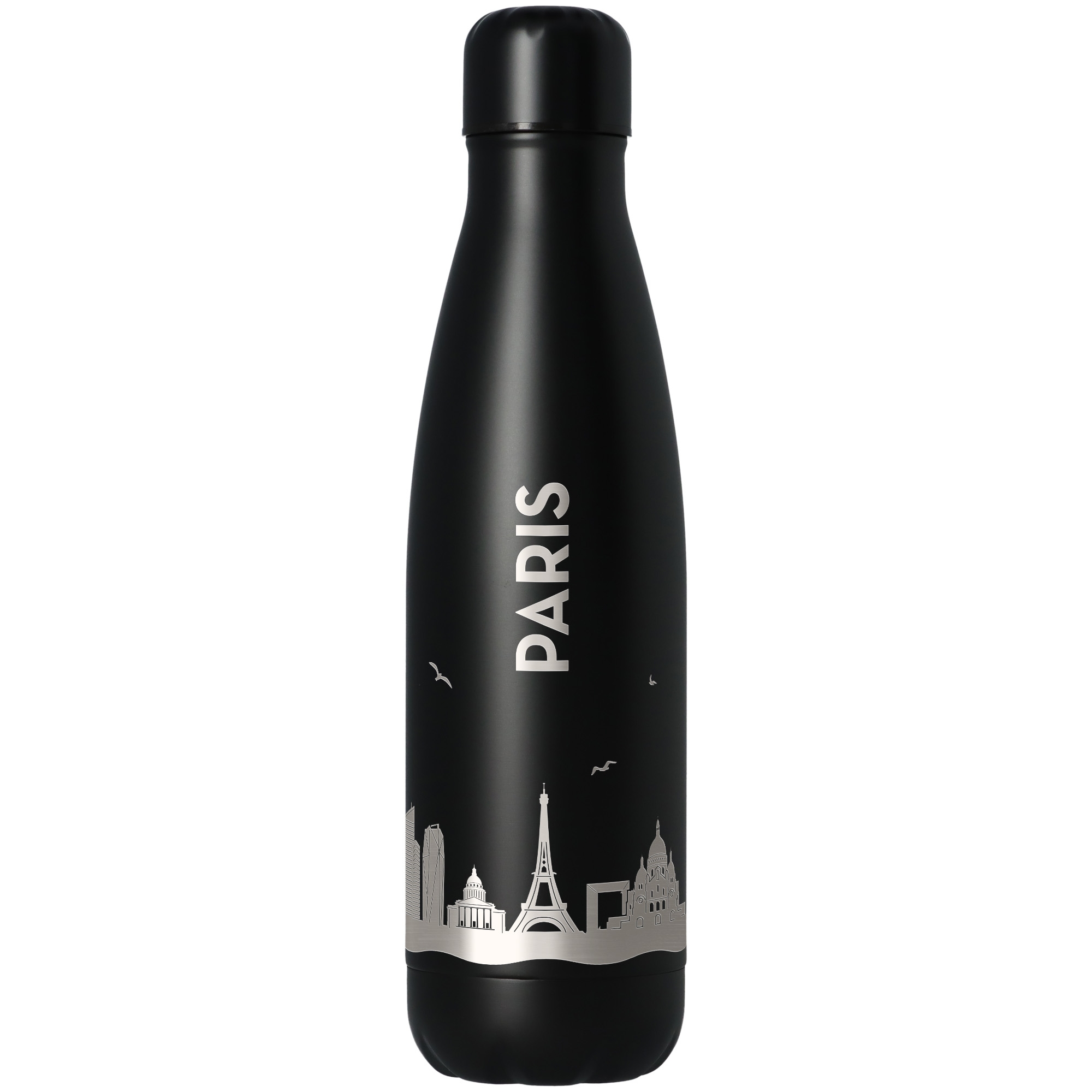 Trinkflasche Skyline Paris Flasche, Wasserflasche