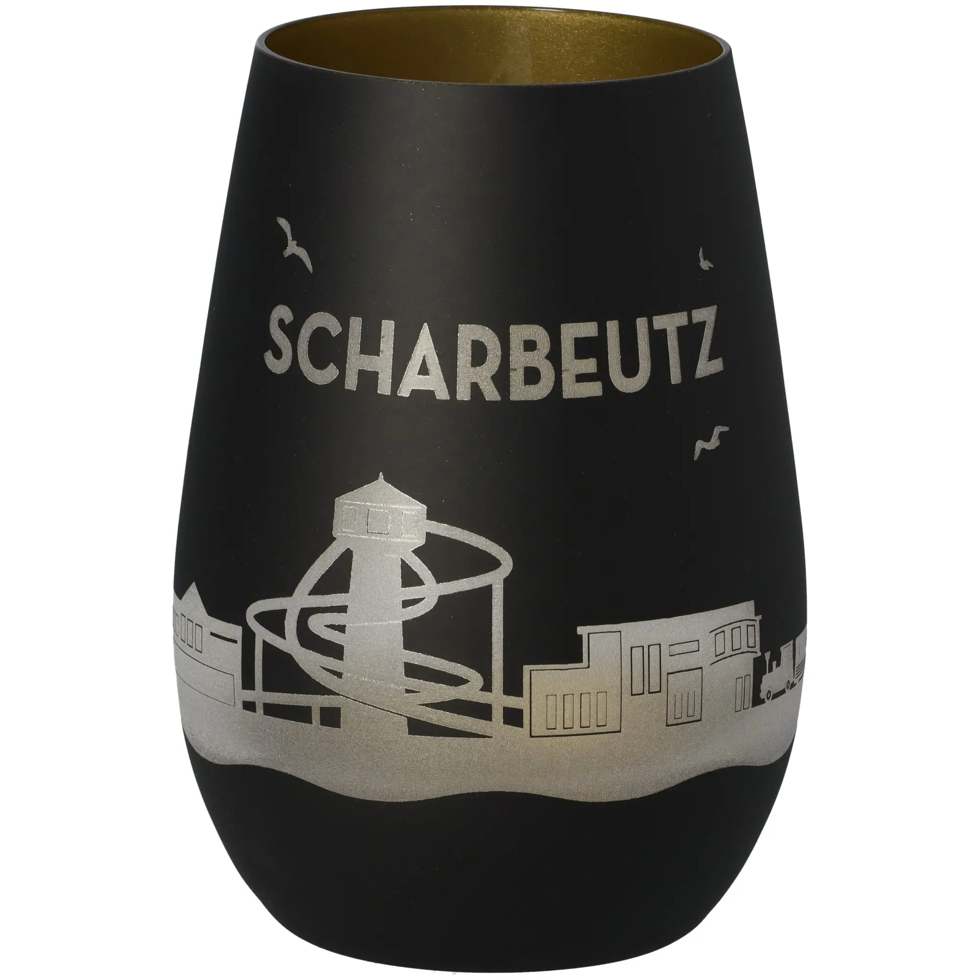 Windlicht Skyline Scharbeutz