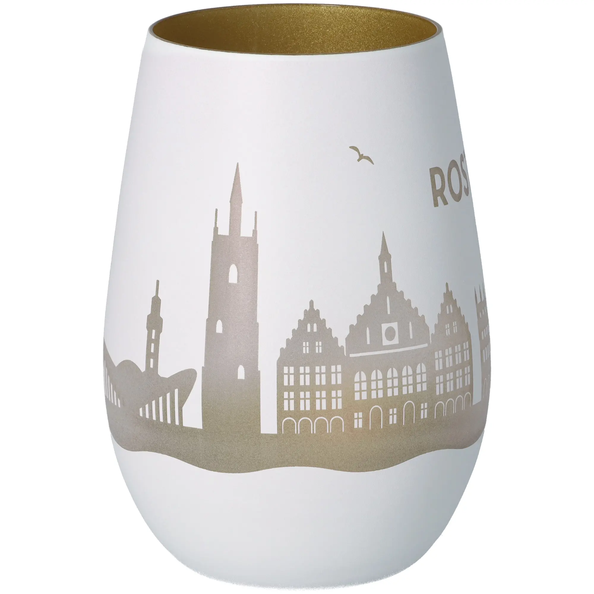Windlicht Skyline Rostock
