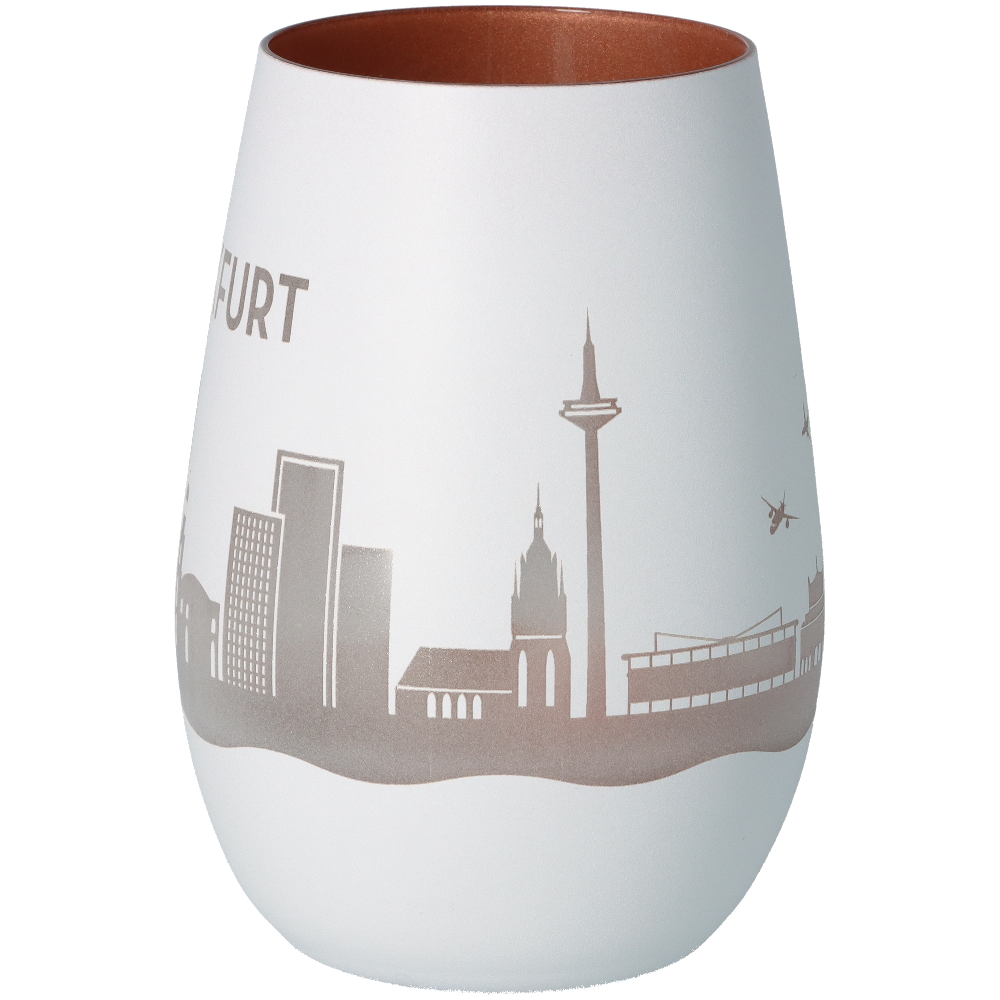 Windlicht Skyline Frankfurt