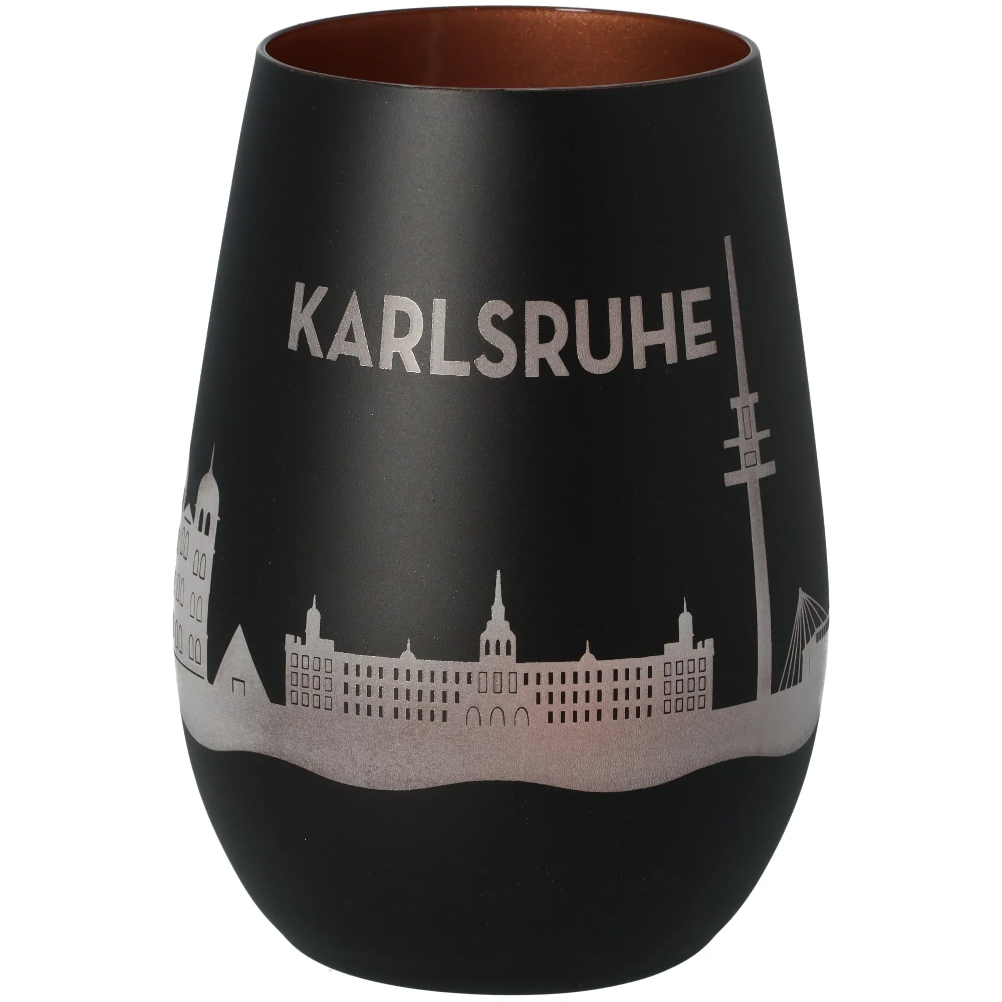 Windlicht Skyline Karlsruhe