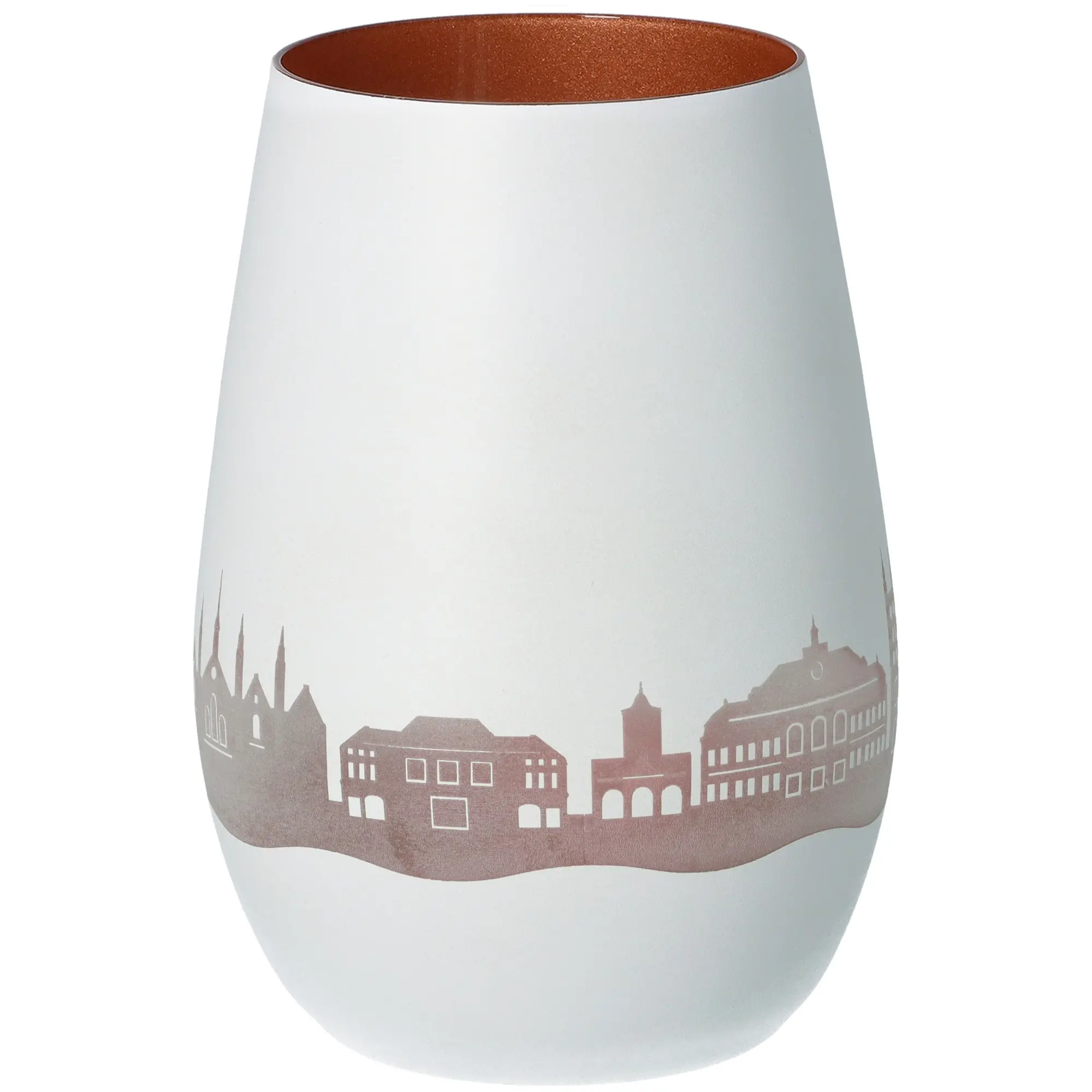 Windlicht Skyline Lübeck