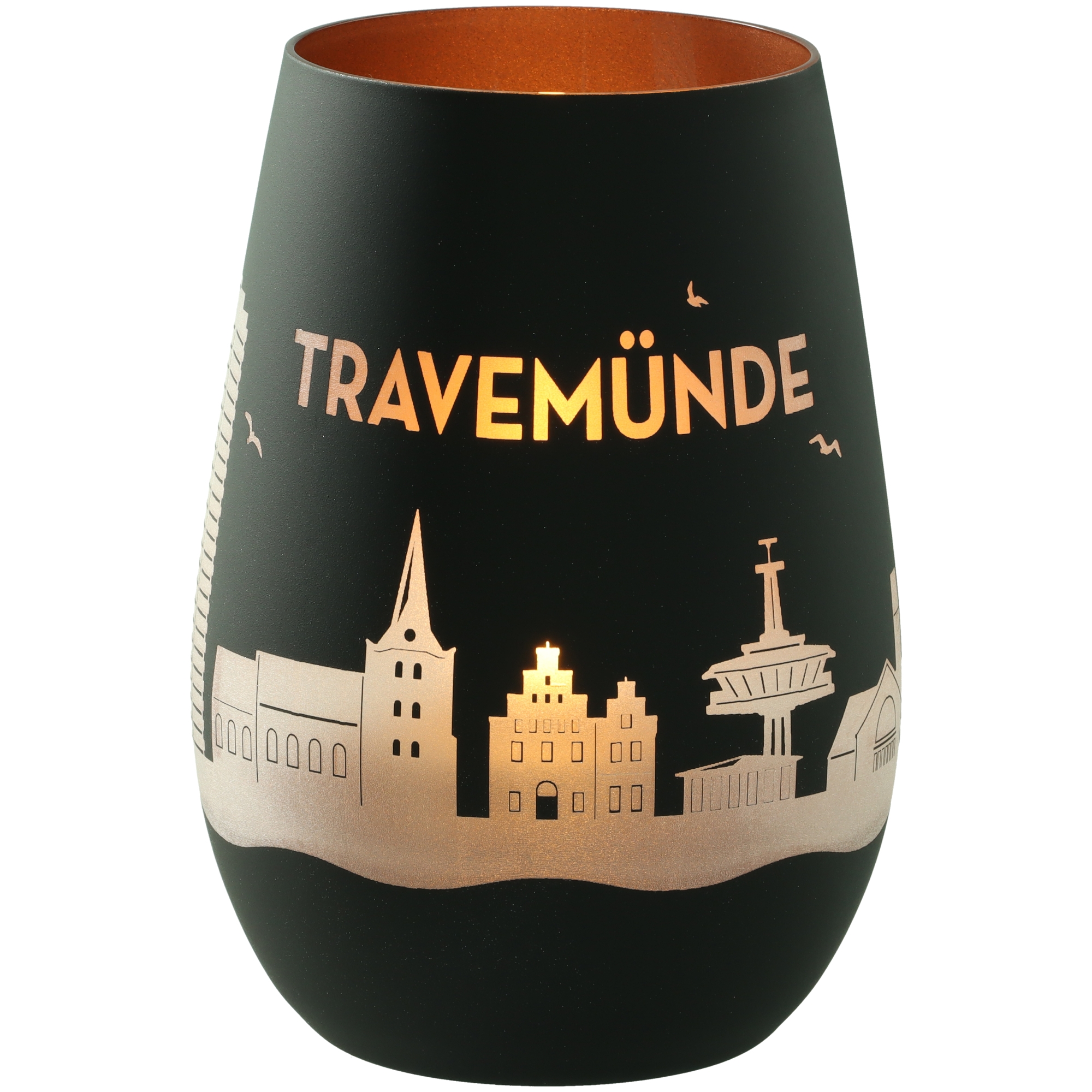 Windlicht Skyline Travemünde Windlicht Skyline Travemünde