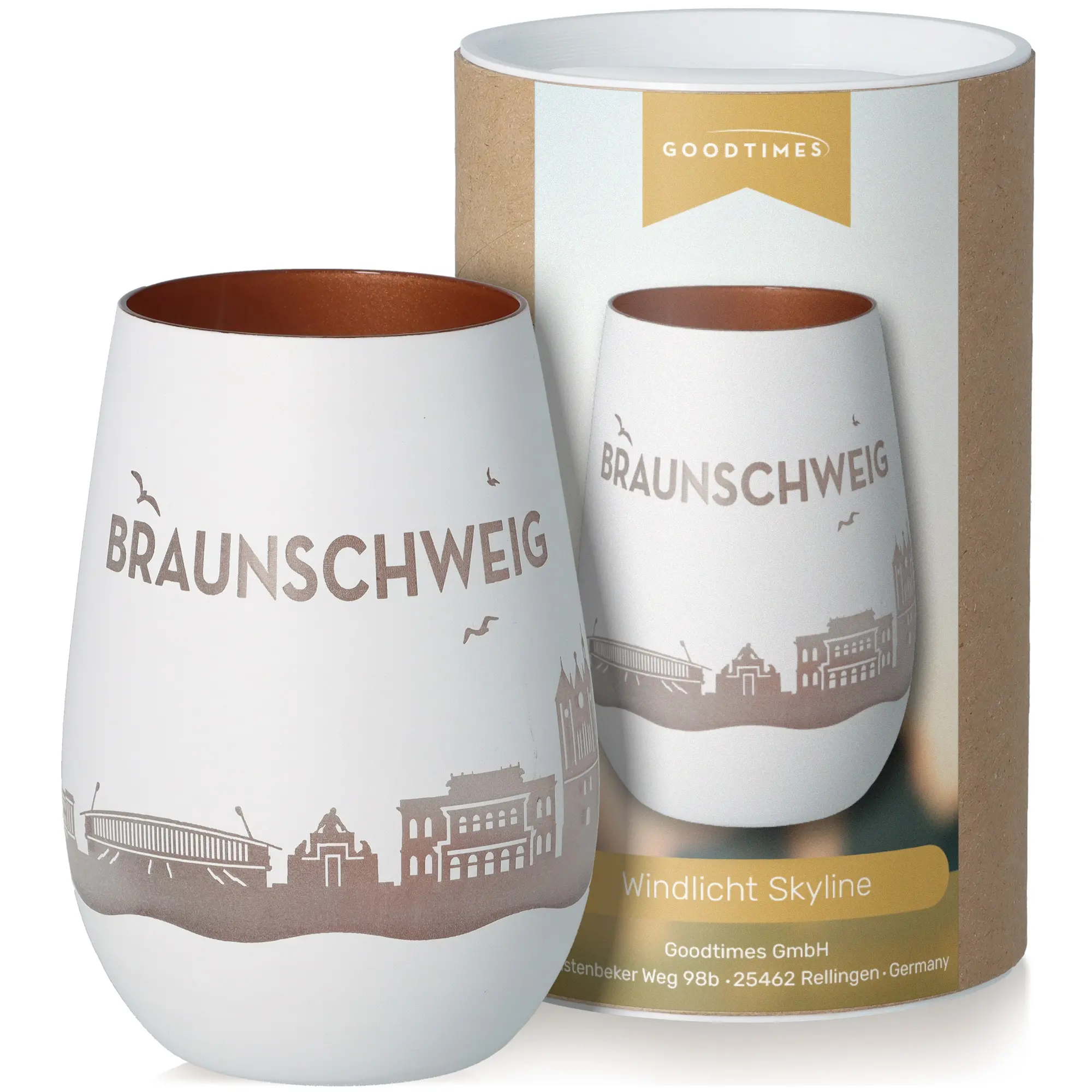 stemless, glas, glasware, windlich skyline, braunschweig