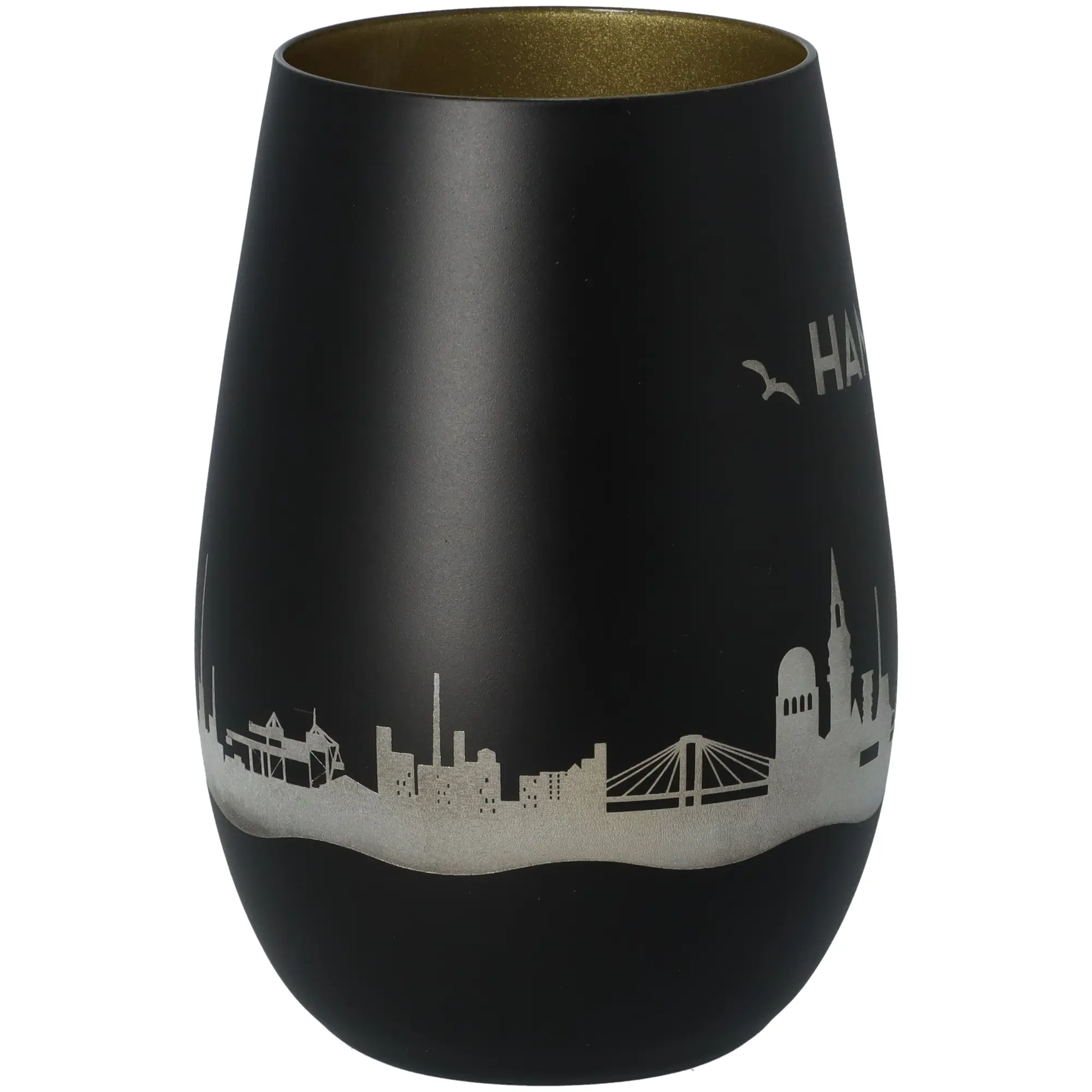 Windlicht Skyline Hamburg
