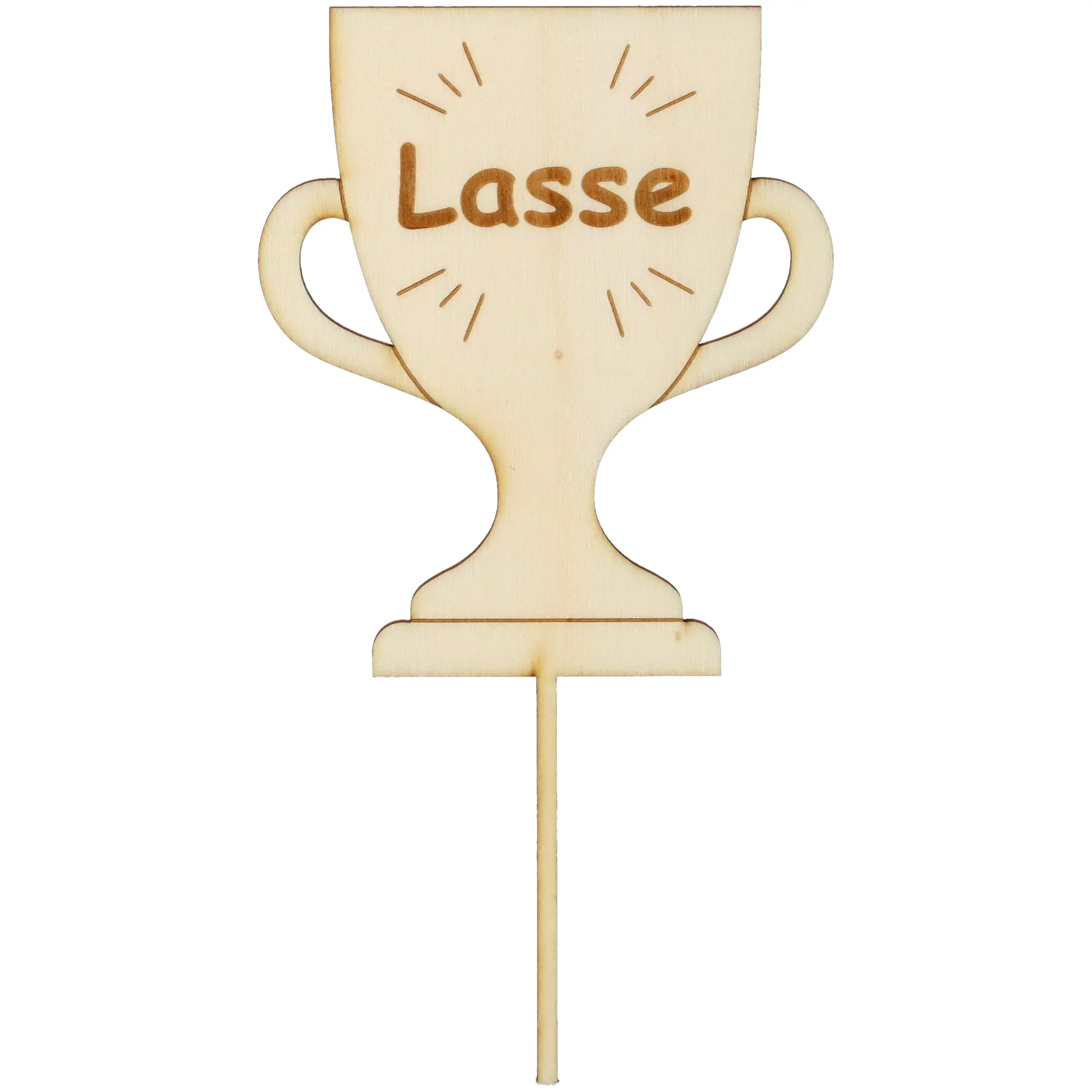 Cake Topper Pokal