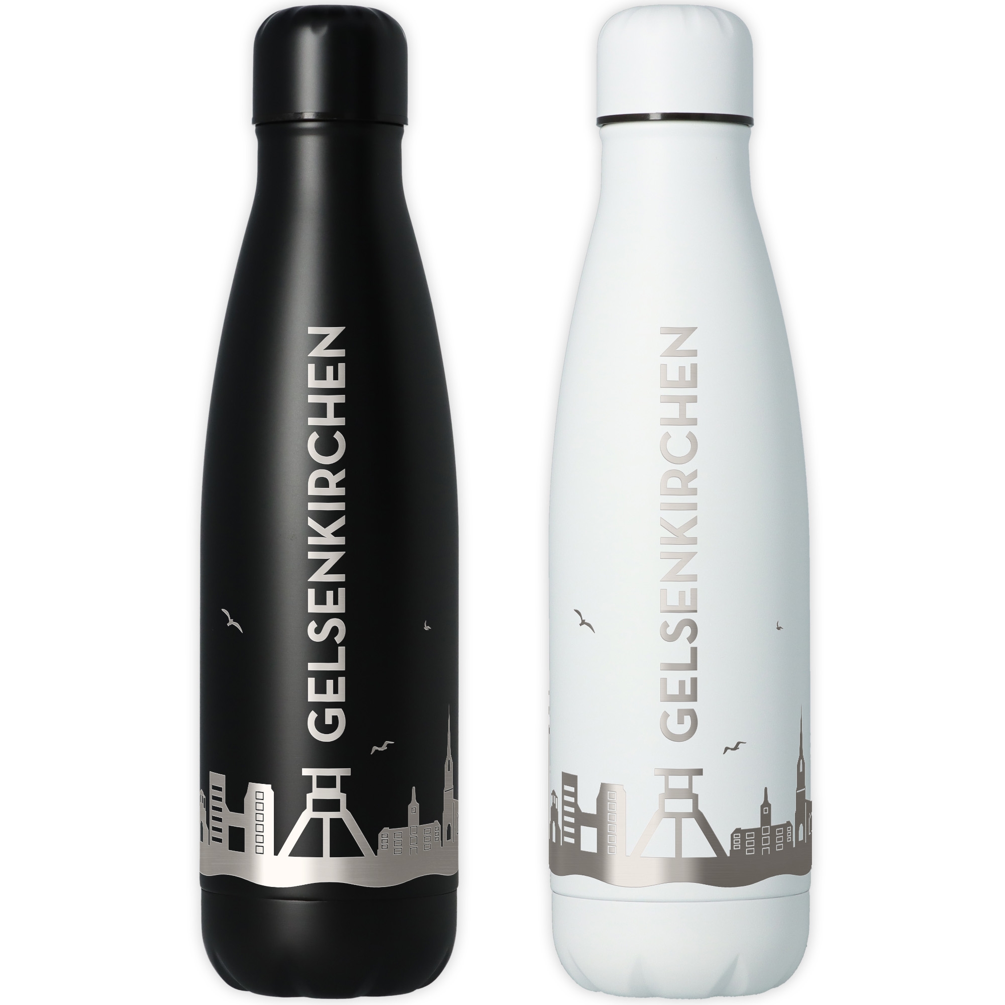 Trinkflasche Skyline Gelsenkirchen
