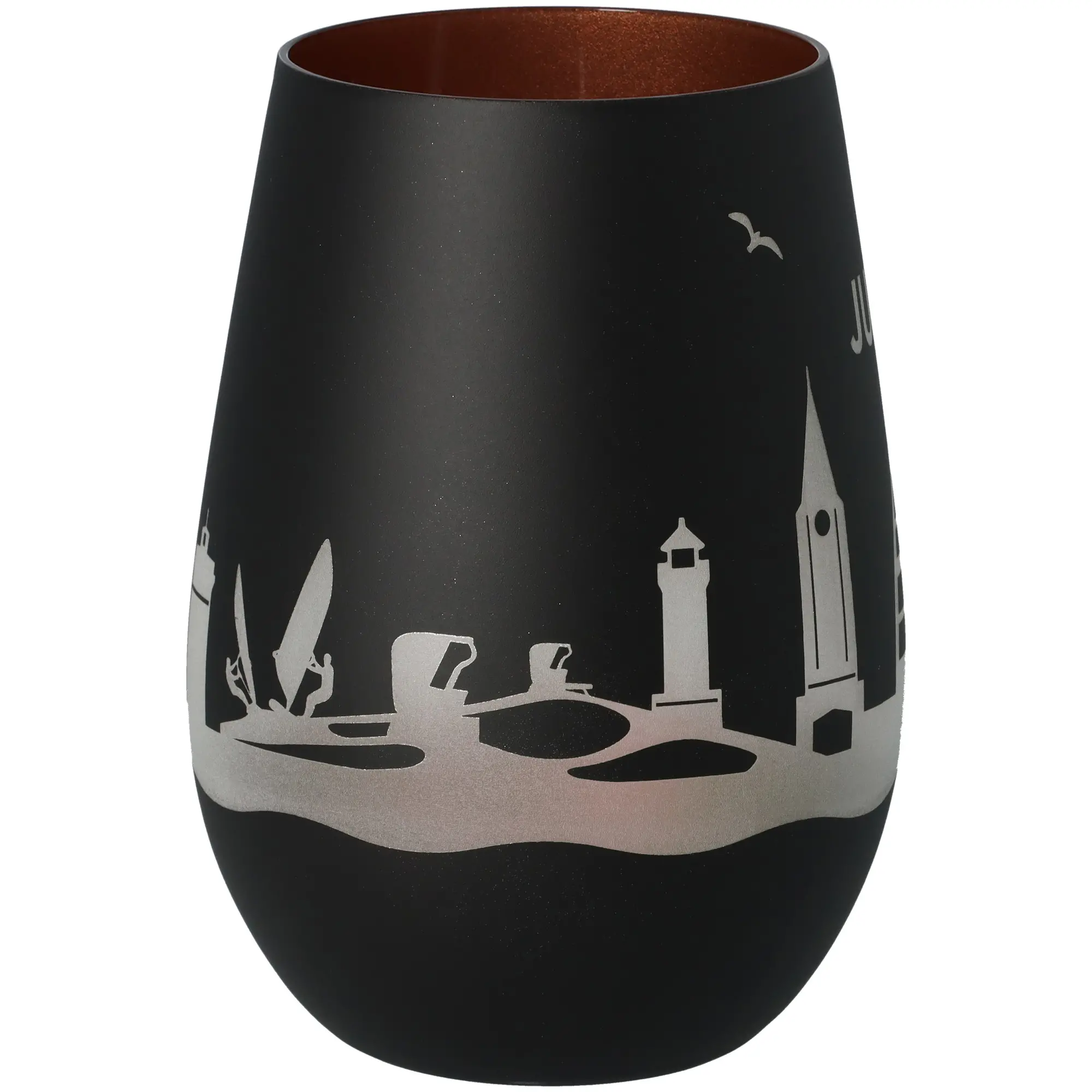 Windlicht Skyline Juist