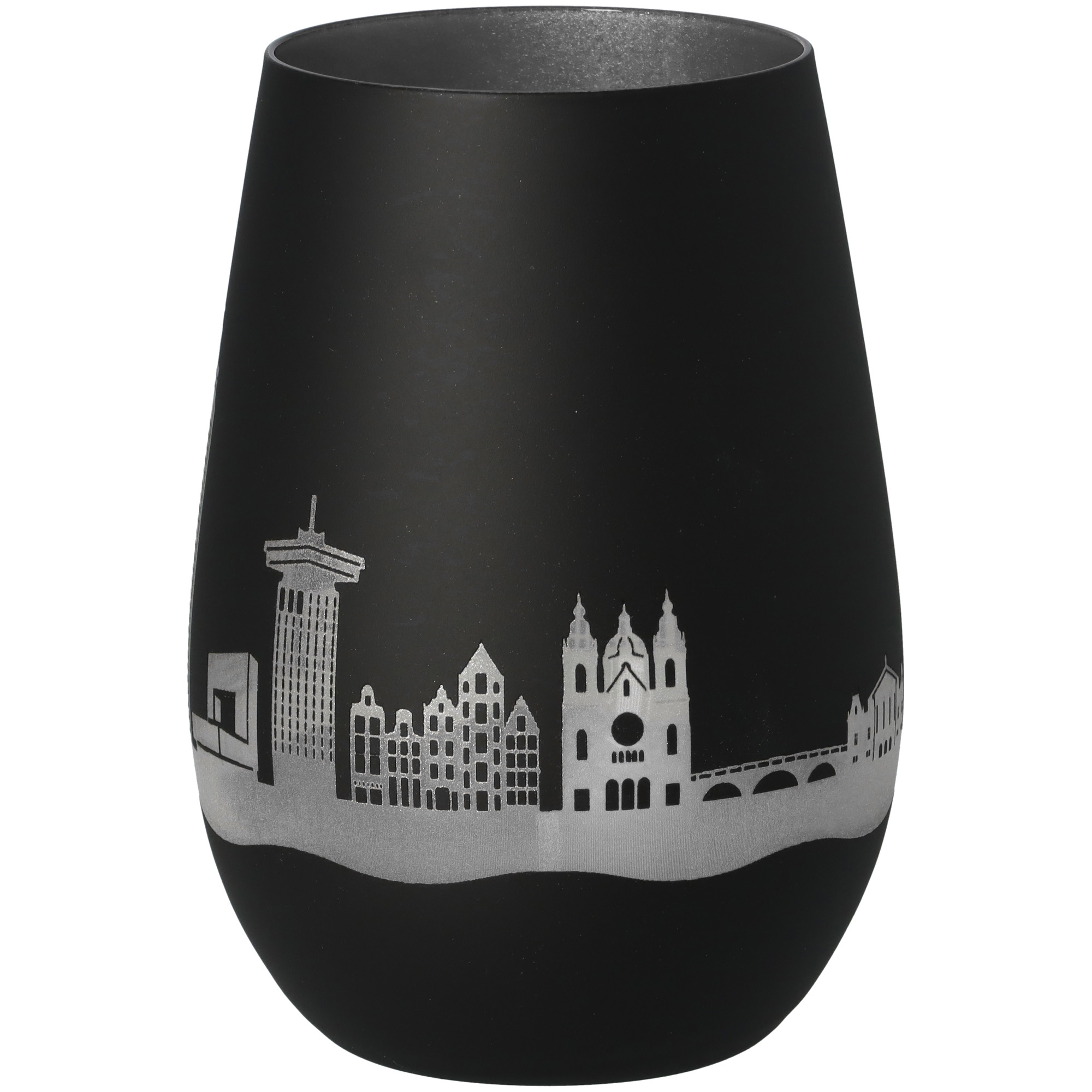 Windlicht Skyline Amsterdam Töpferei, Krug, Lampe, Vase