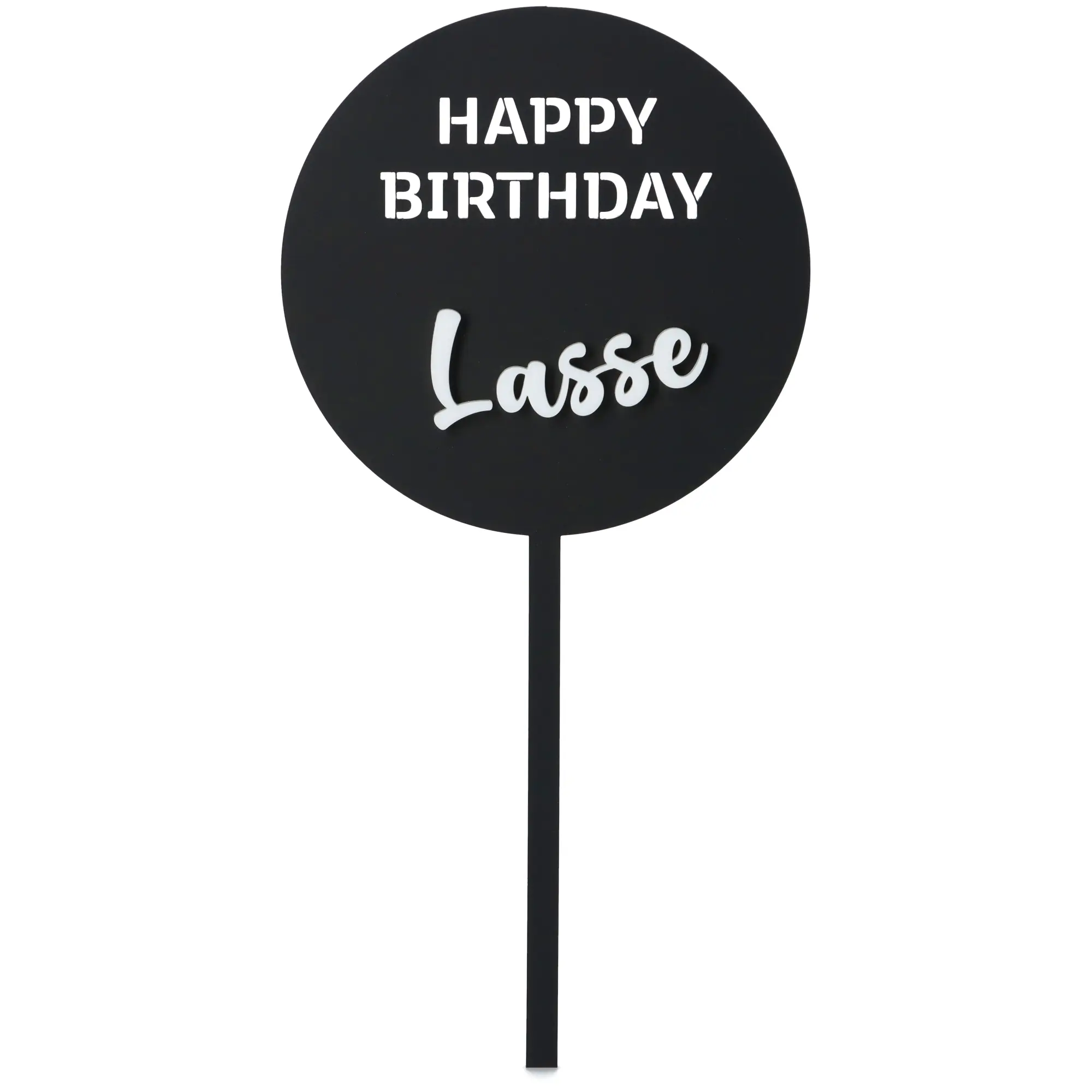 Cake Topper "Happy Birthday"