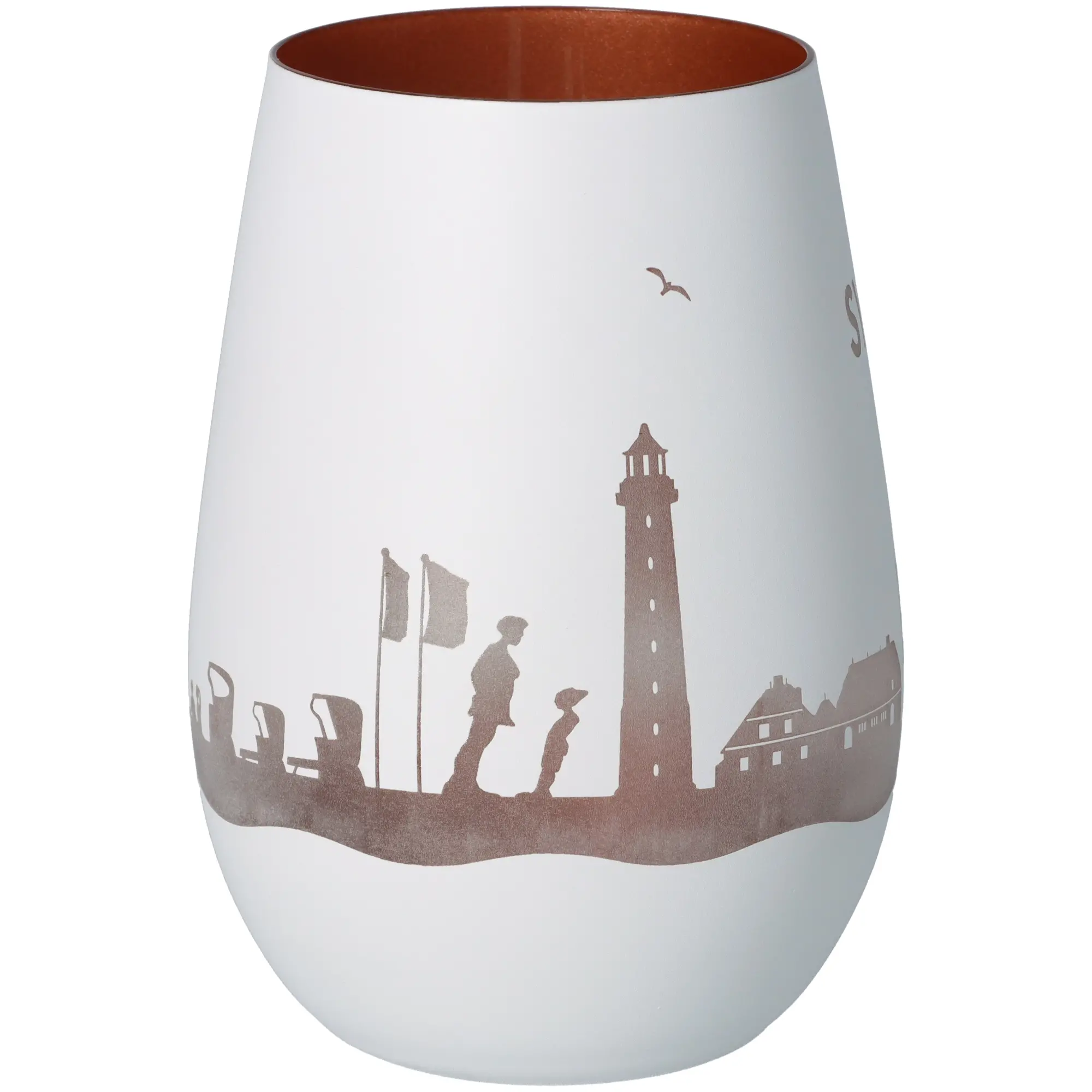 Windlicht Skyline Sylt