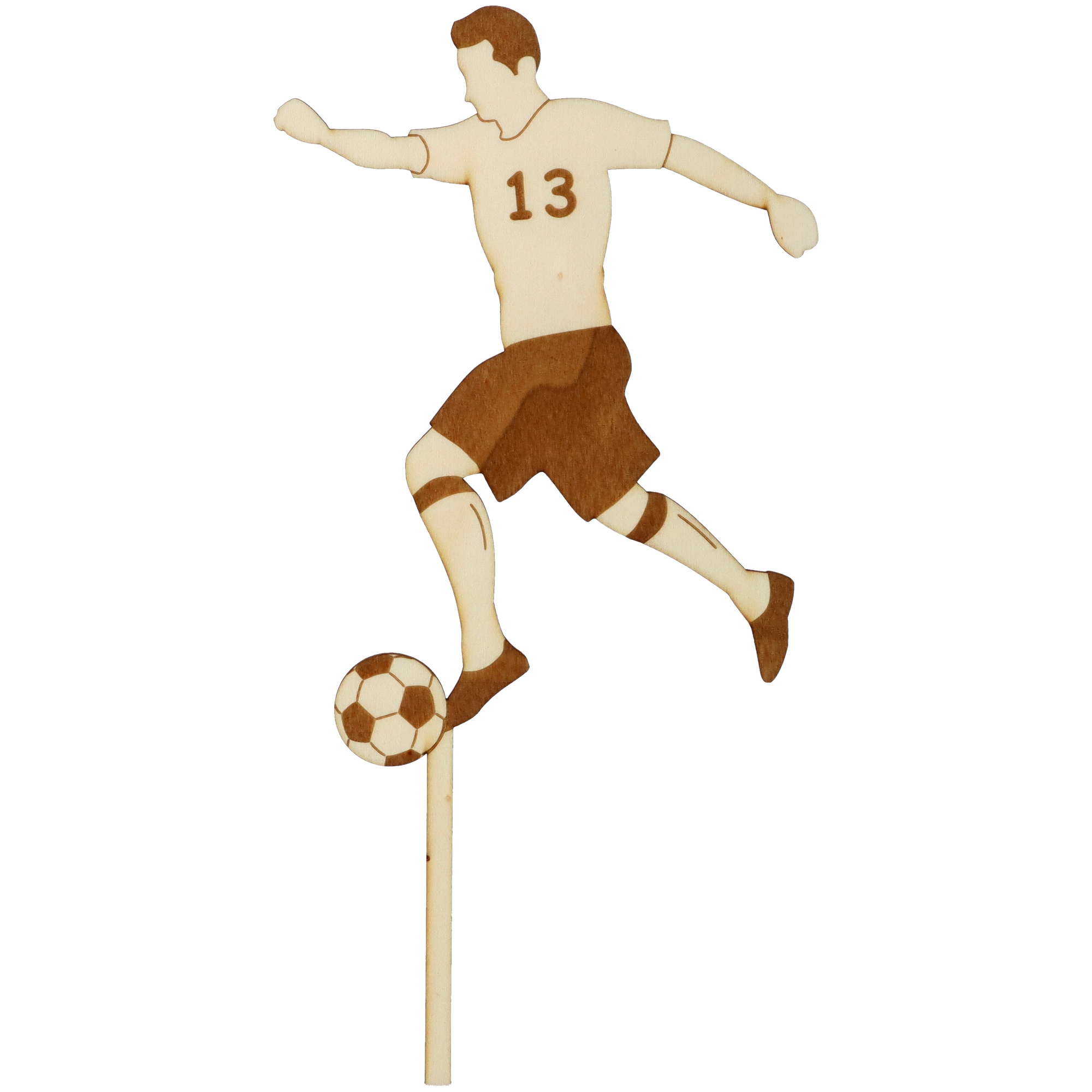 Cake Topper Fußball