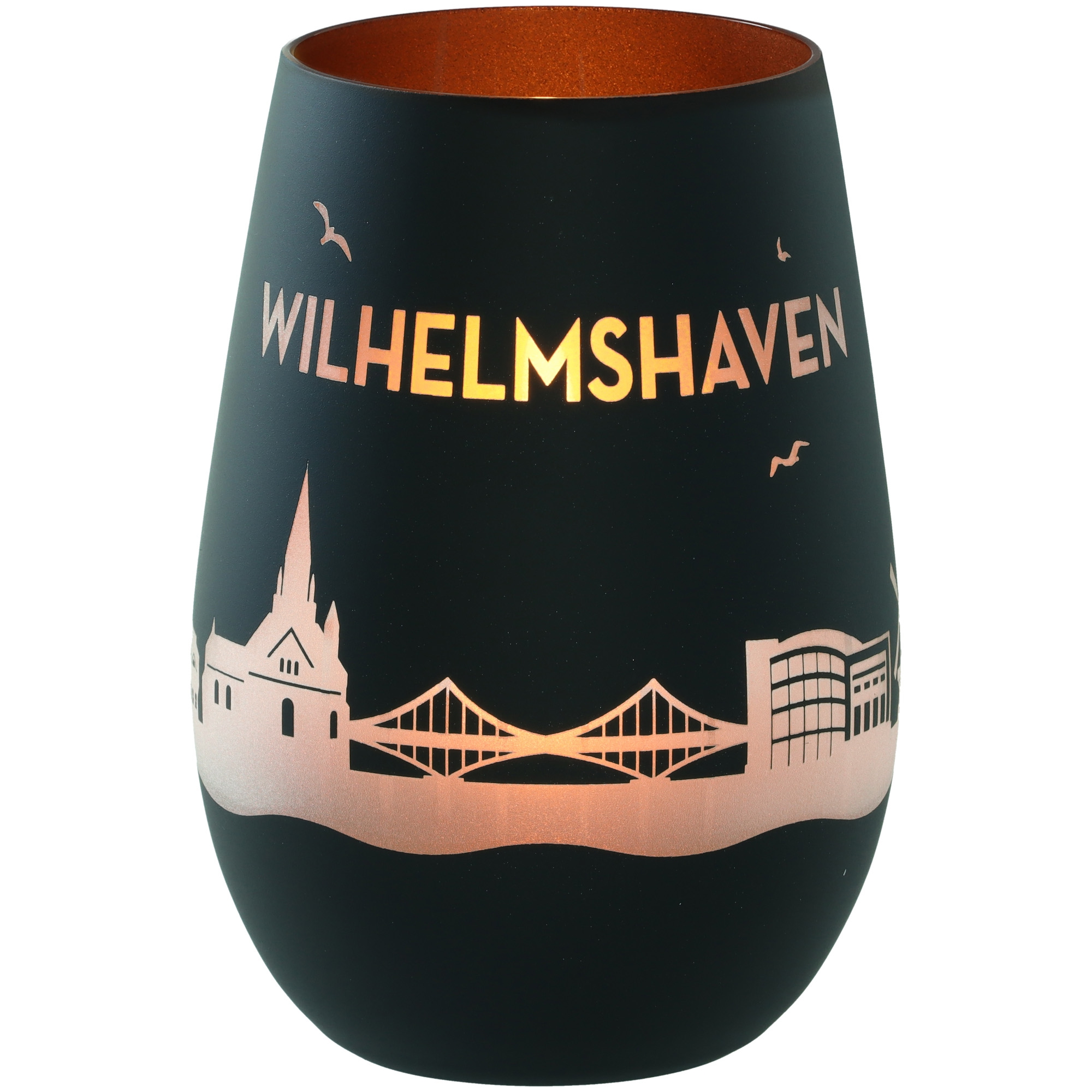 Windlicht Skyline Wilhelmshaven Windlicht Skyline Wilhelmshaven