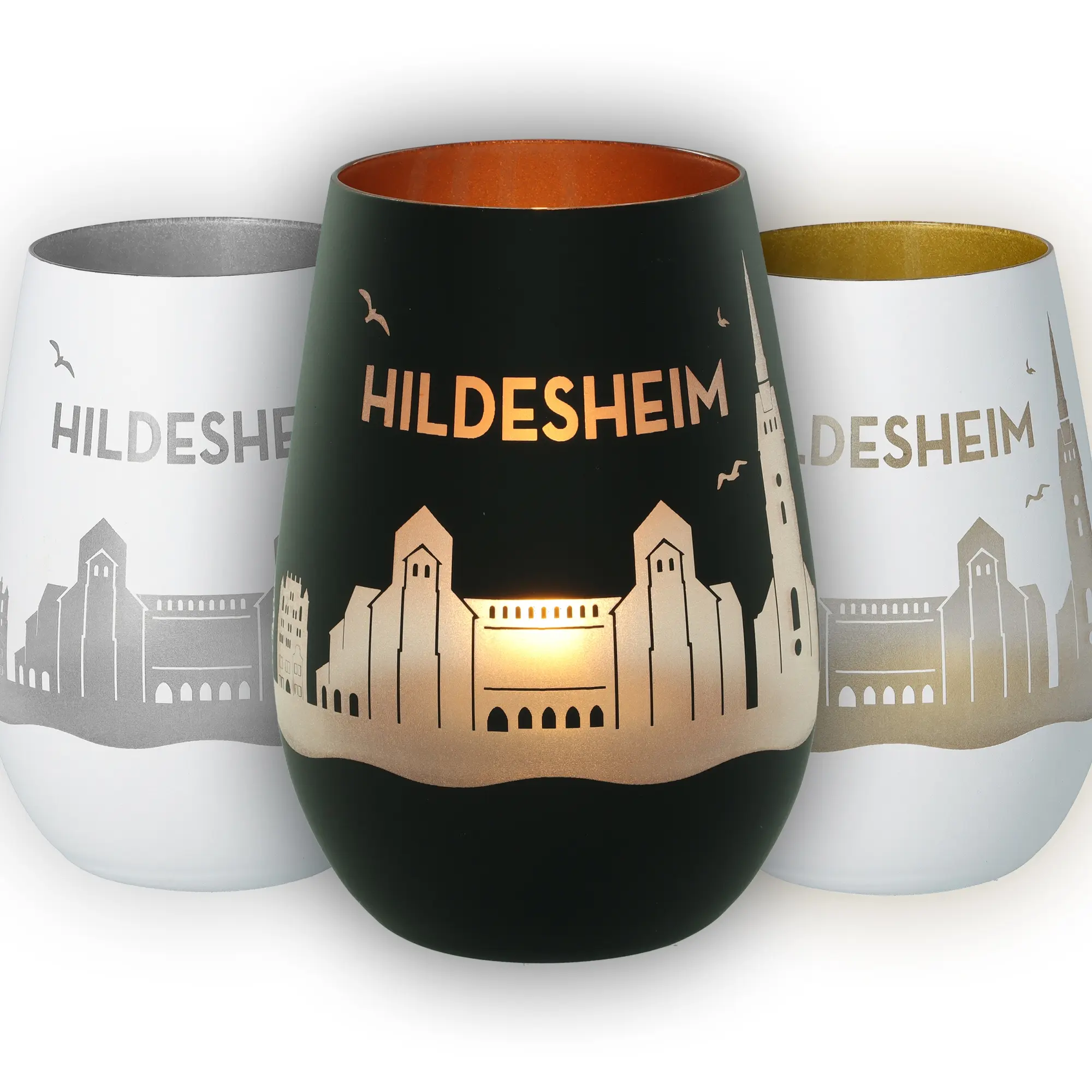 Windlicht Skyline Hildesheim