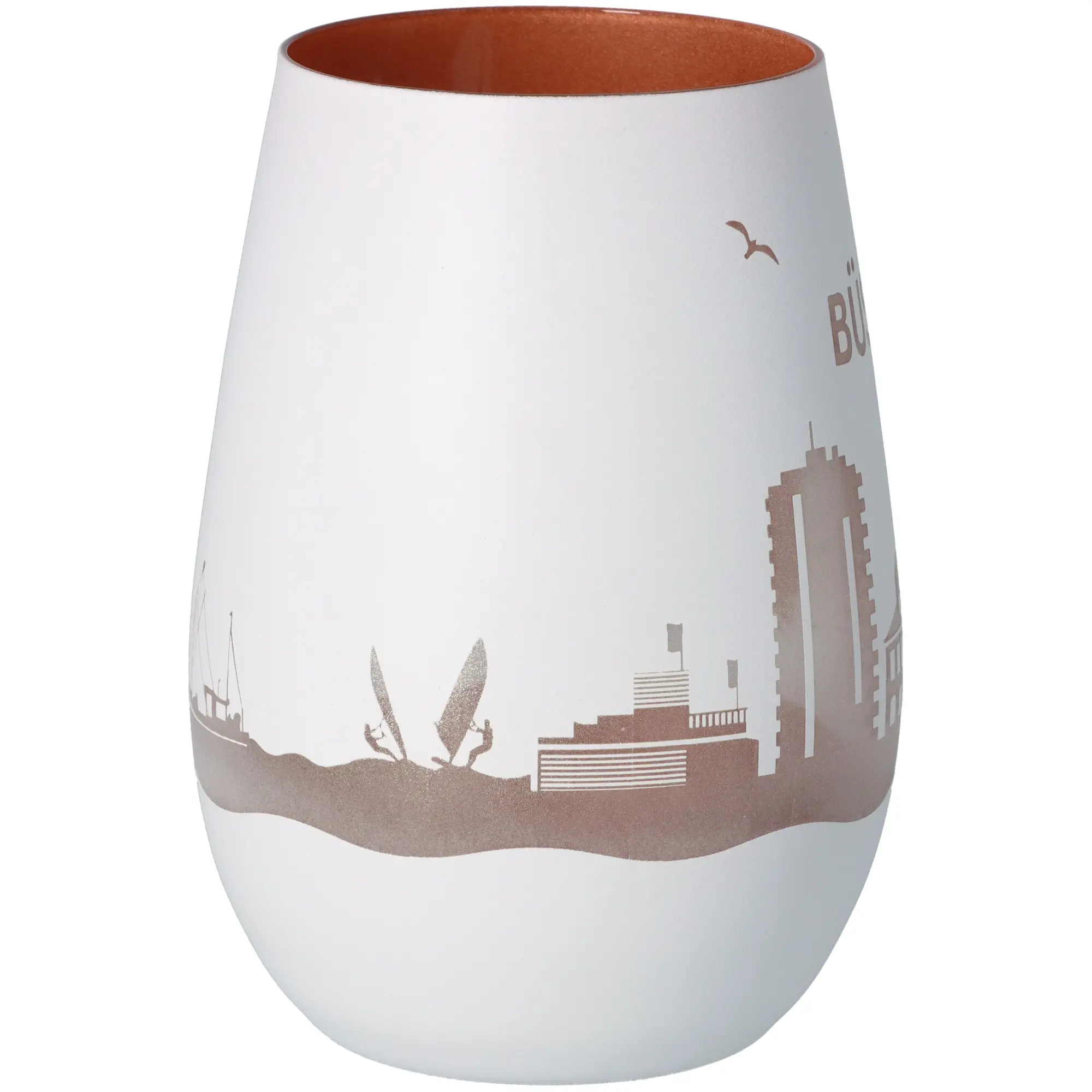Windlicht Skyline Büsum
