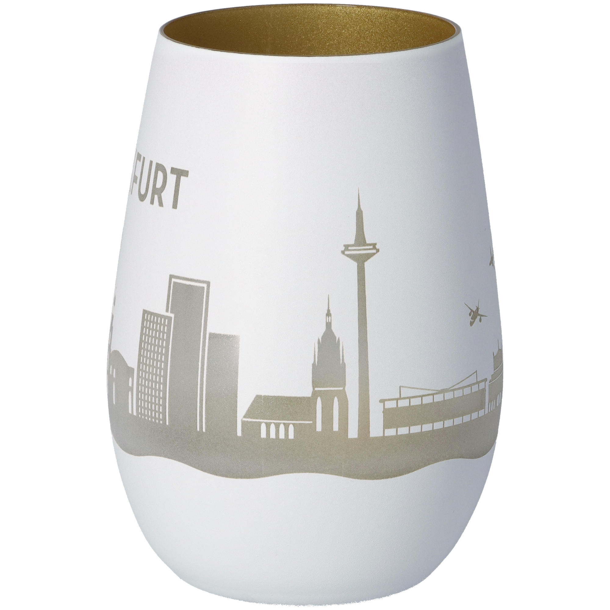 Windlicht Skyline Frankfurt