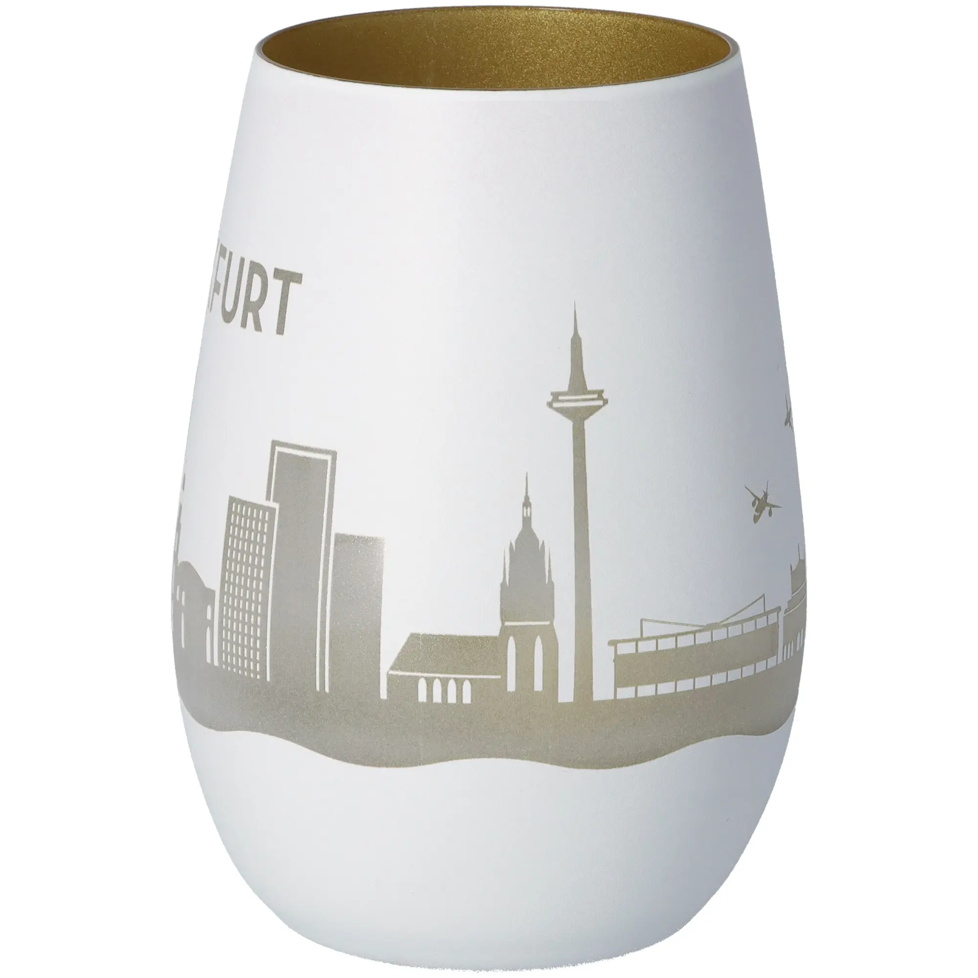 Windlicht Skyline Frankfurt