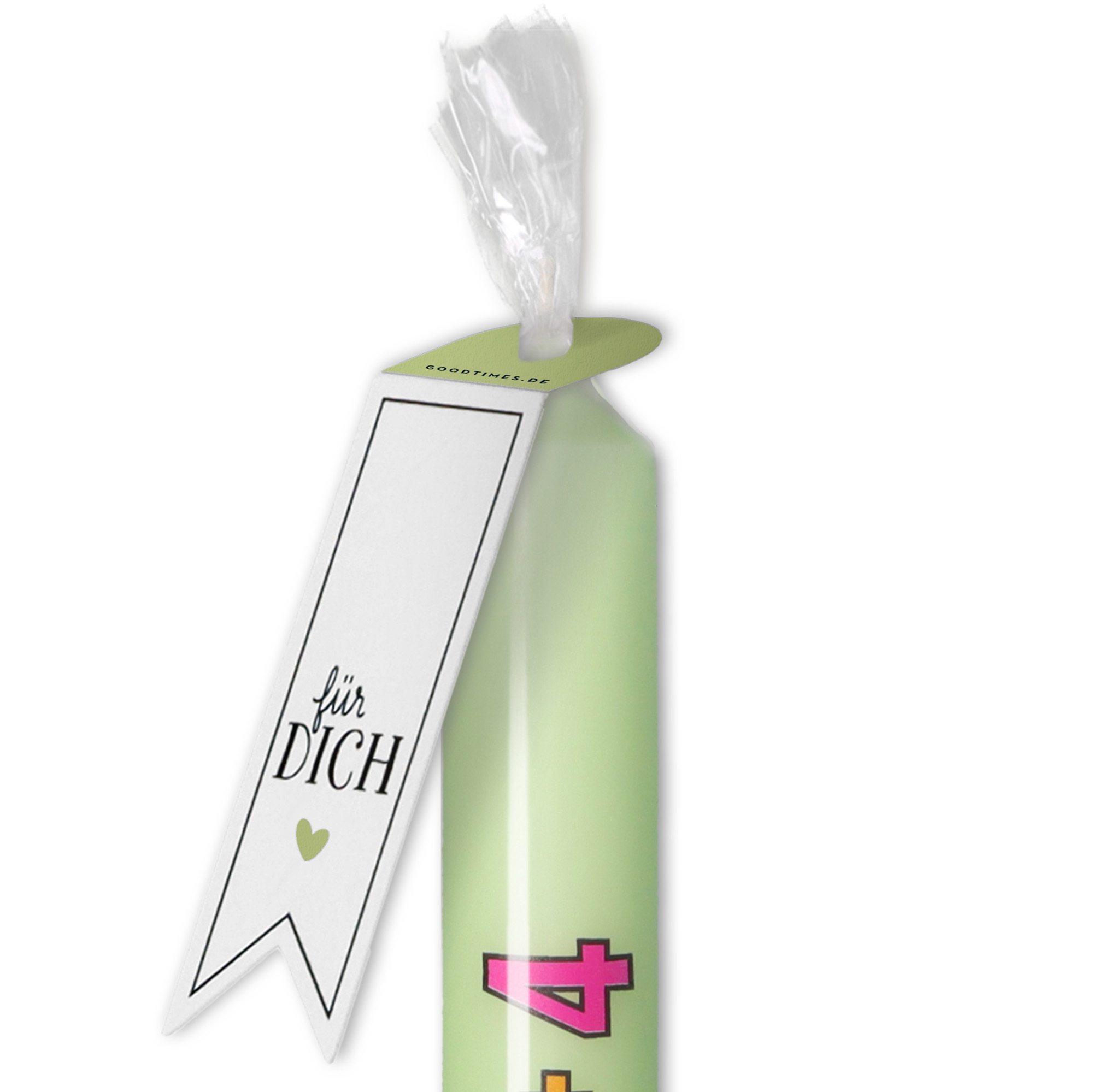 Stabkerze "ABC 3+4" Stabkerze "ABC 3+4"