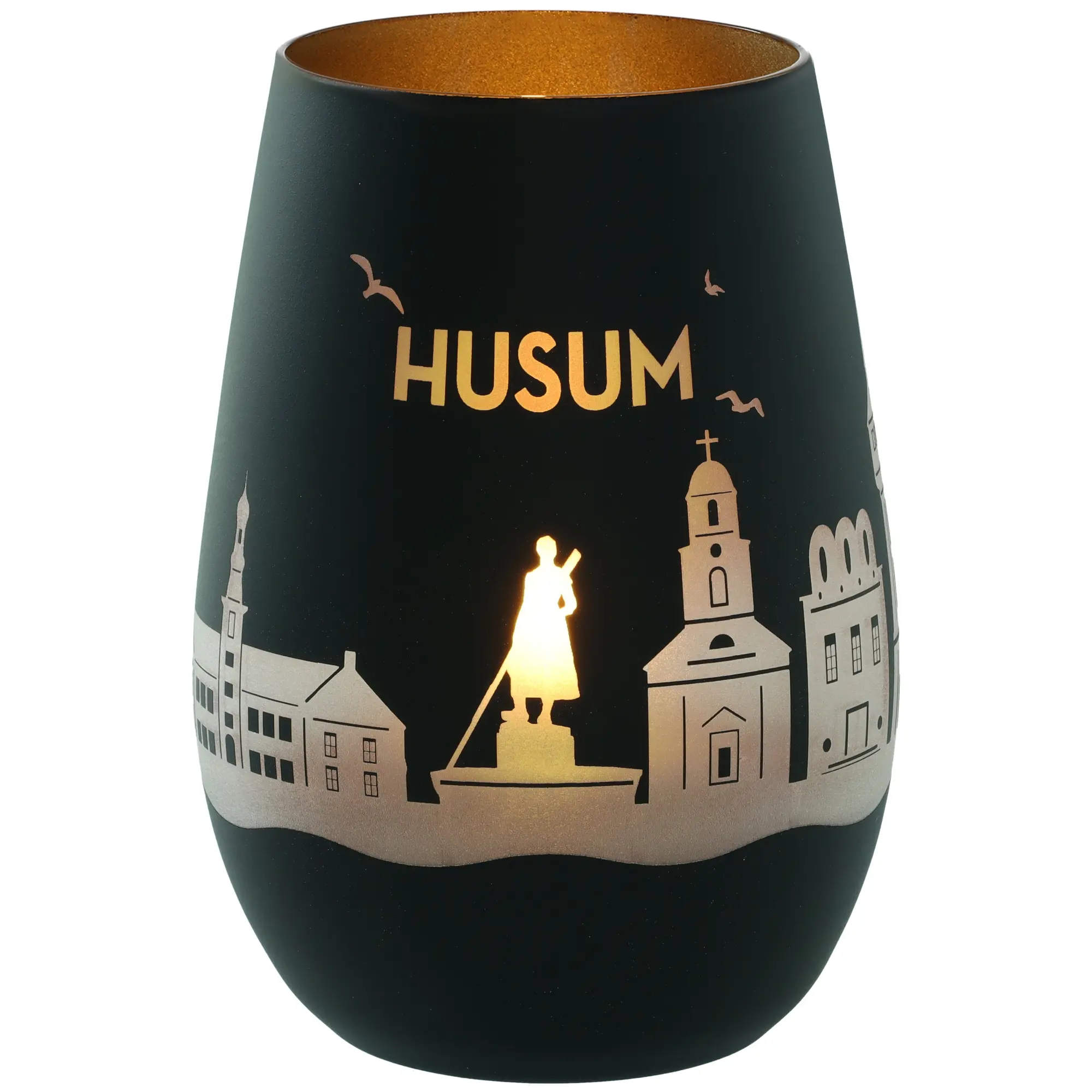 Windlicht Skyline Husum