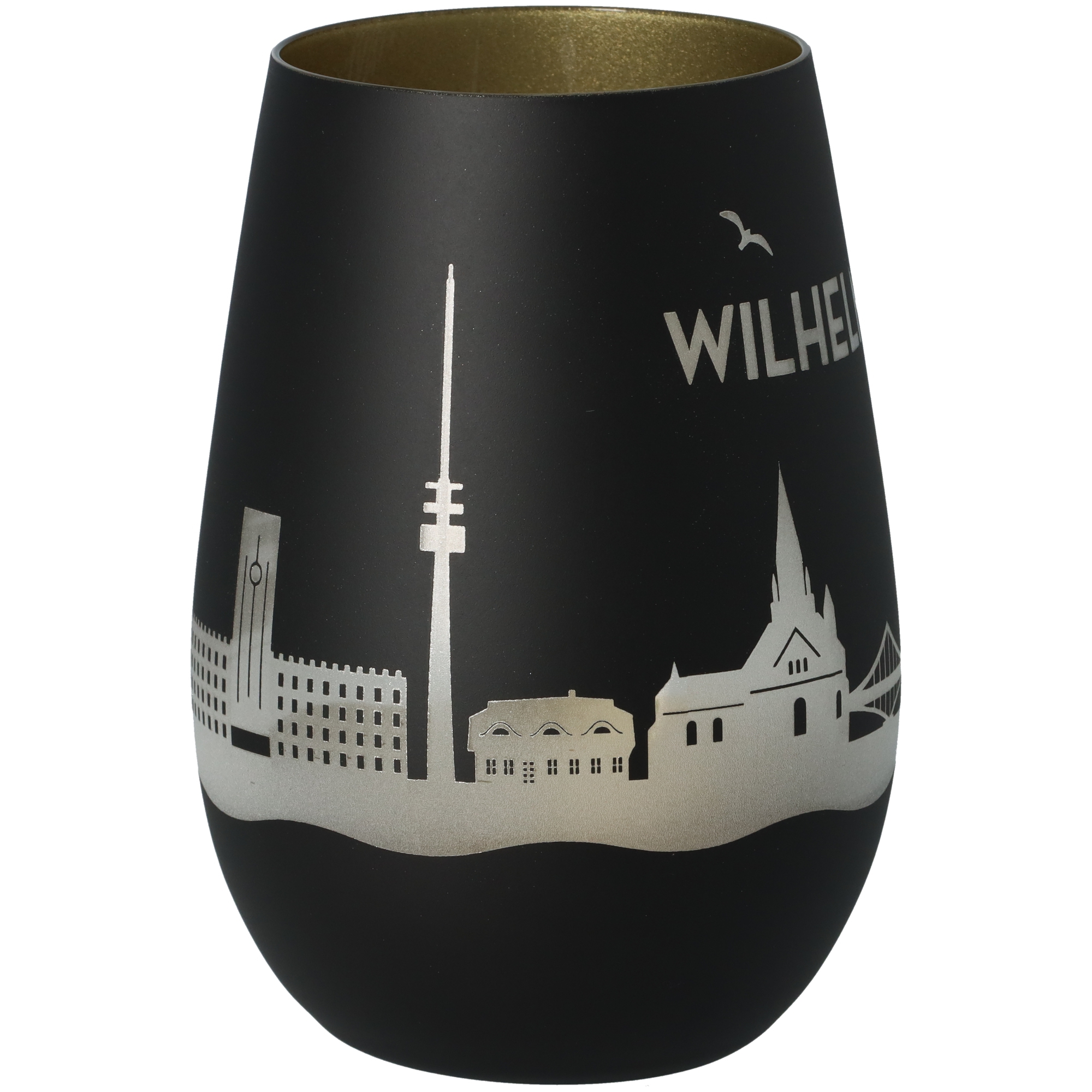 Windlicht Skyline Wilhelmshaven