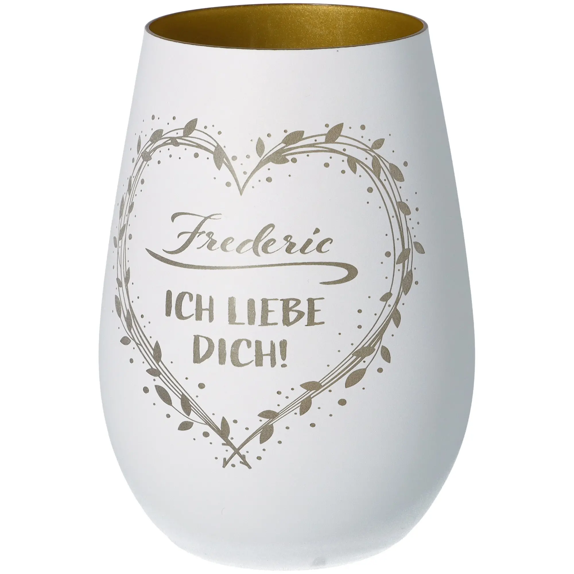 Windlicht "Ich liebe dich"