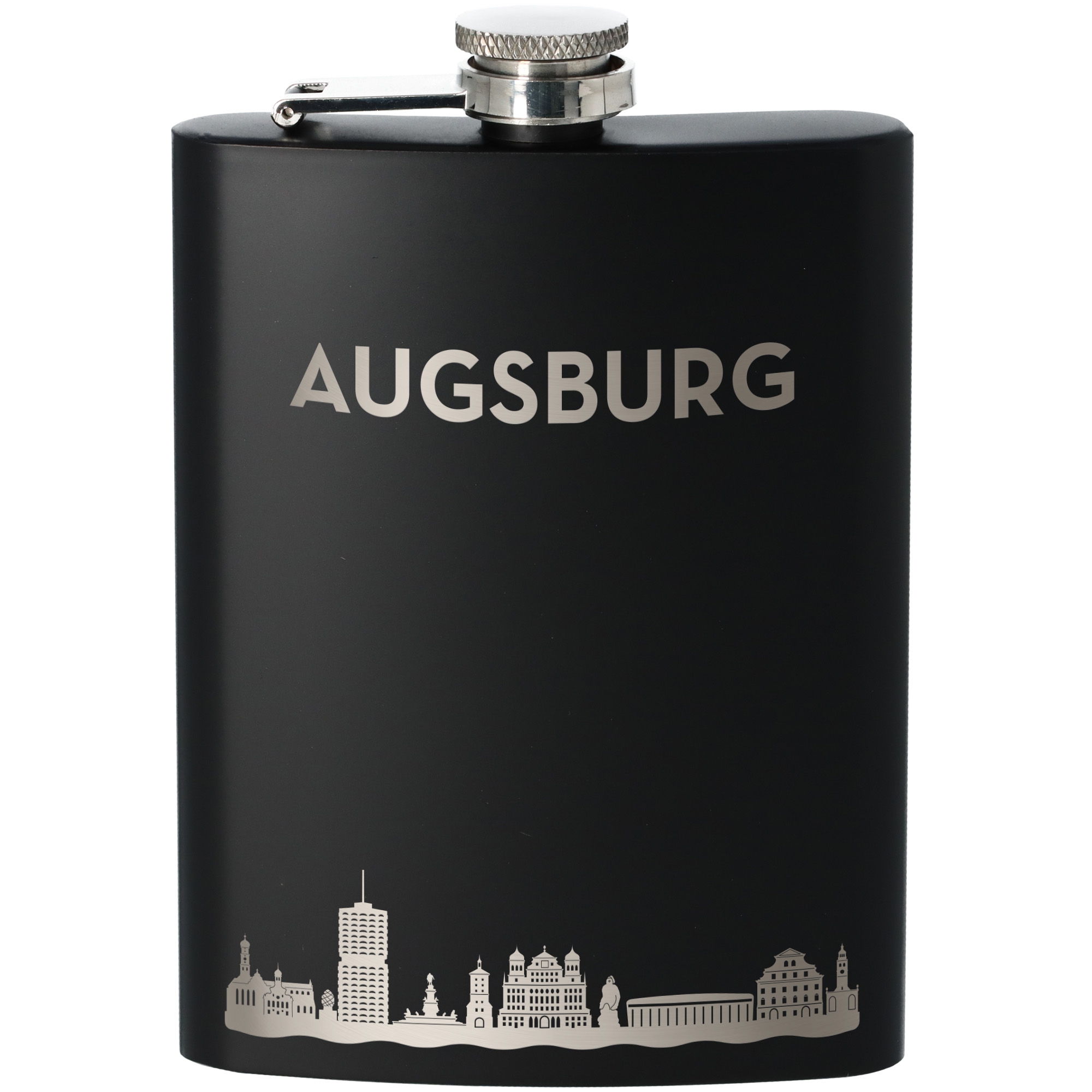 Flachmann Skyline Augsburg Flasche, Rasierwasser