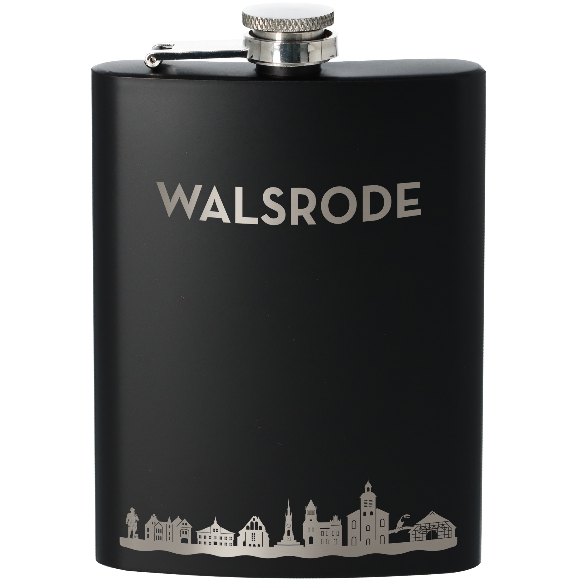 Flachmann Skyline Walsrode Flasche, Rasierwasser