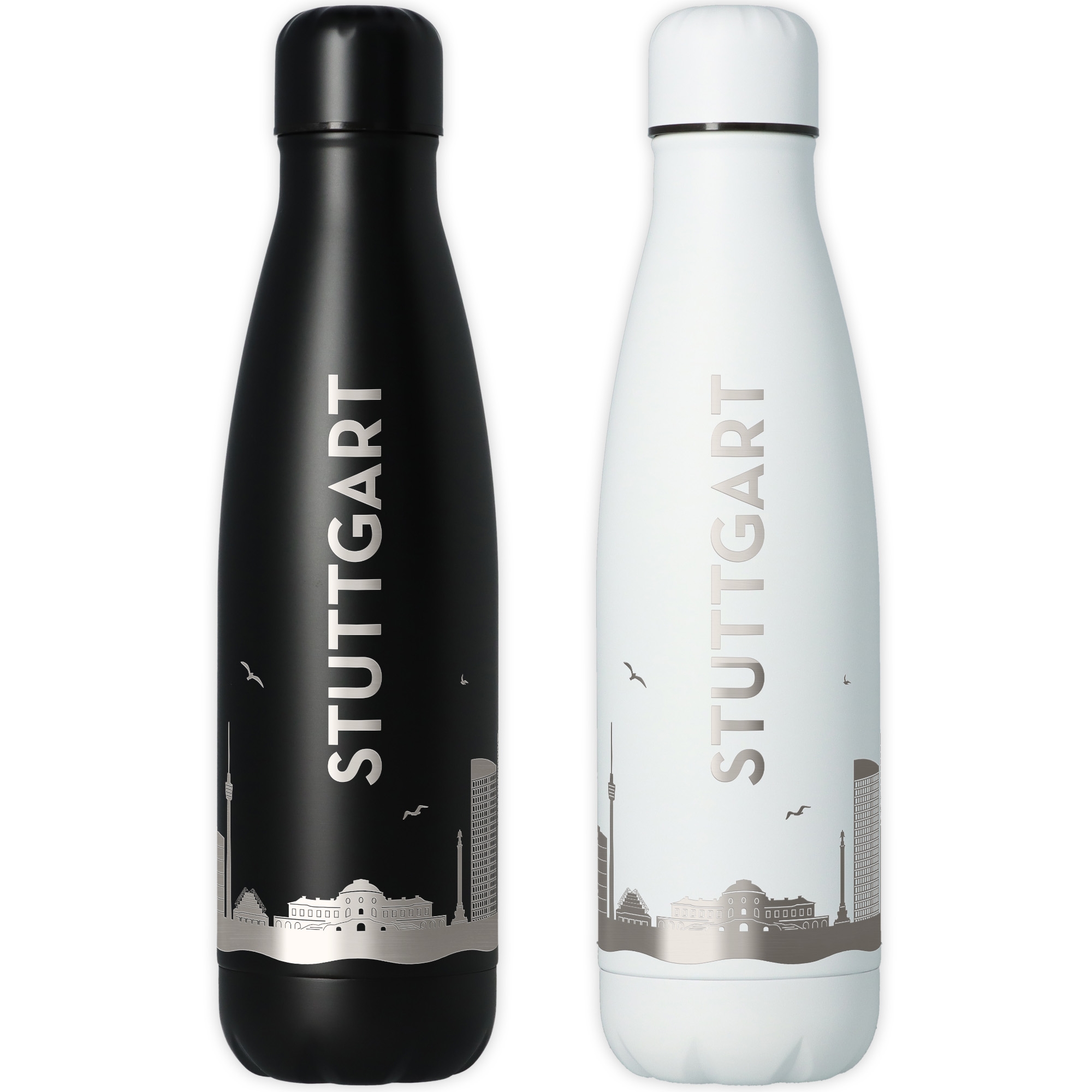 Trinkflasche Skyline Stuttgart
