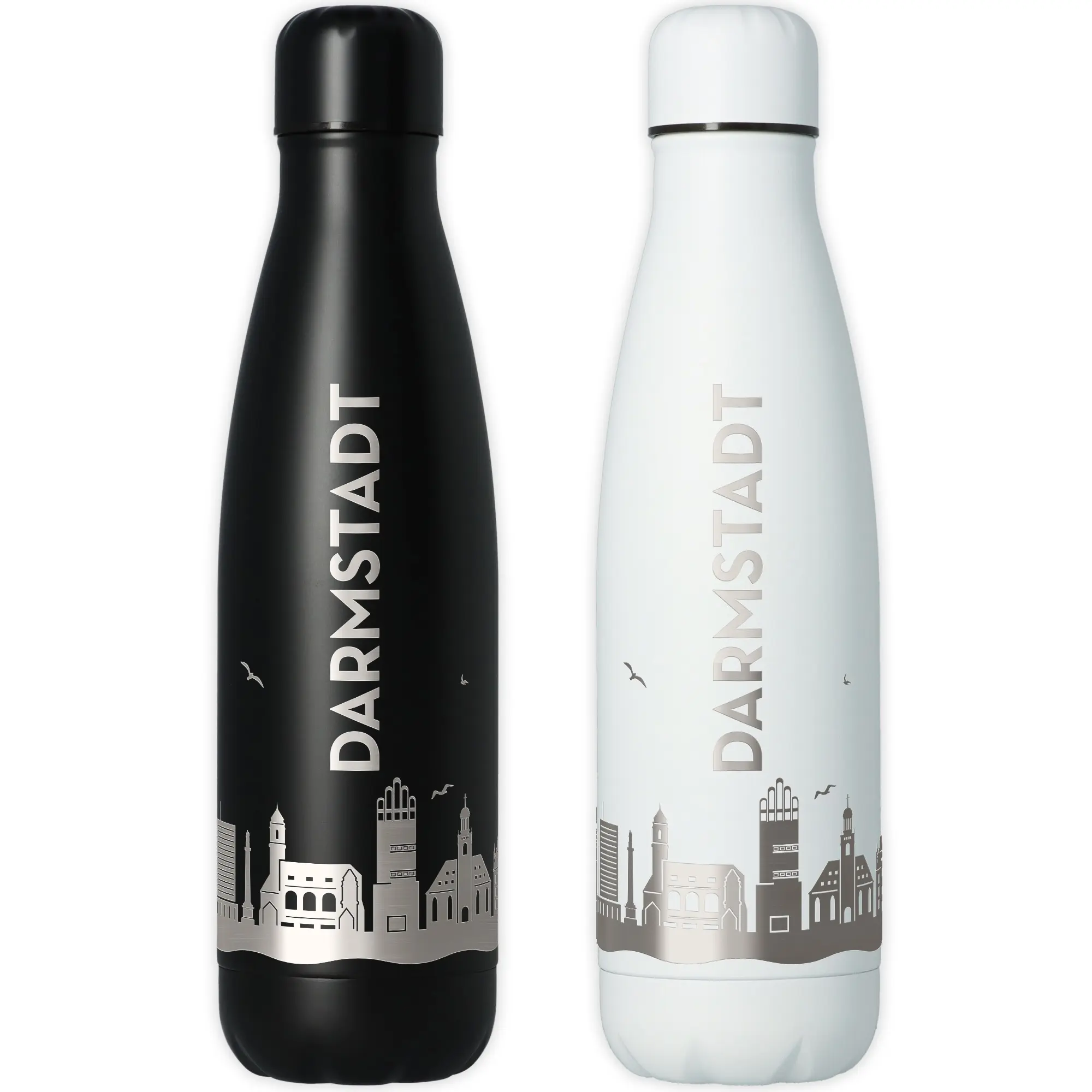Trinkflasche Skyline Darmstadt