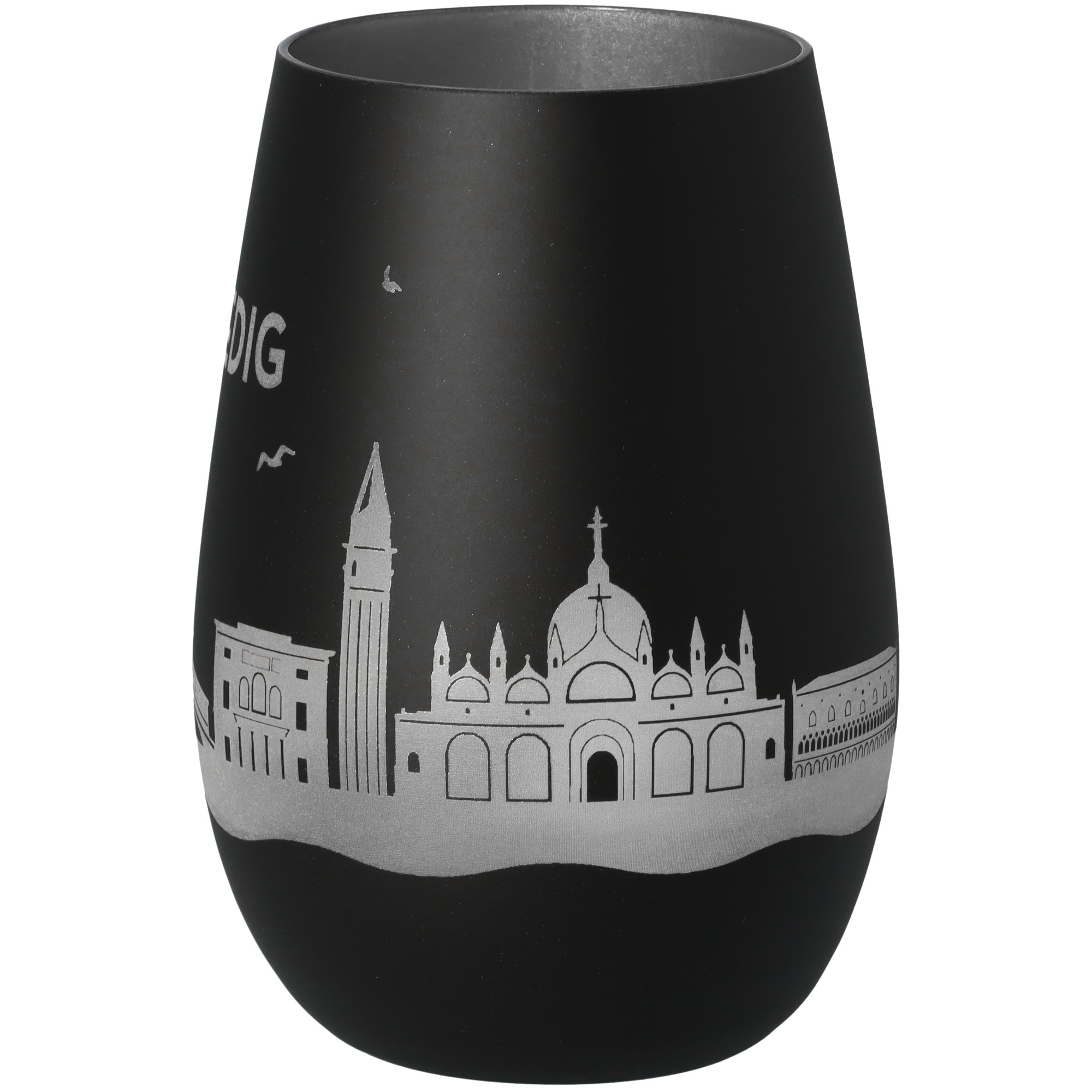 Windlicht Skyline Venedig Töpferei, Krug, Lampe, Glas