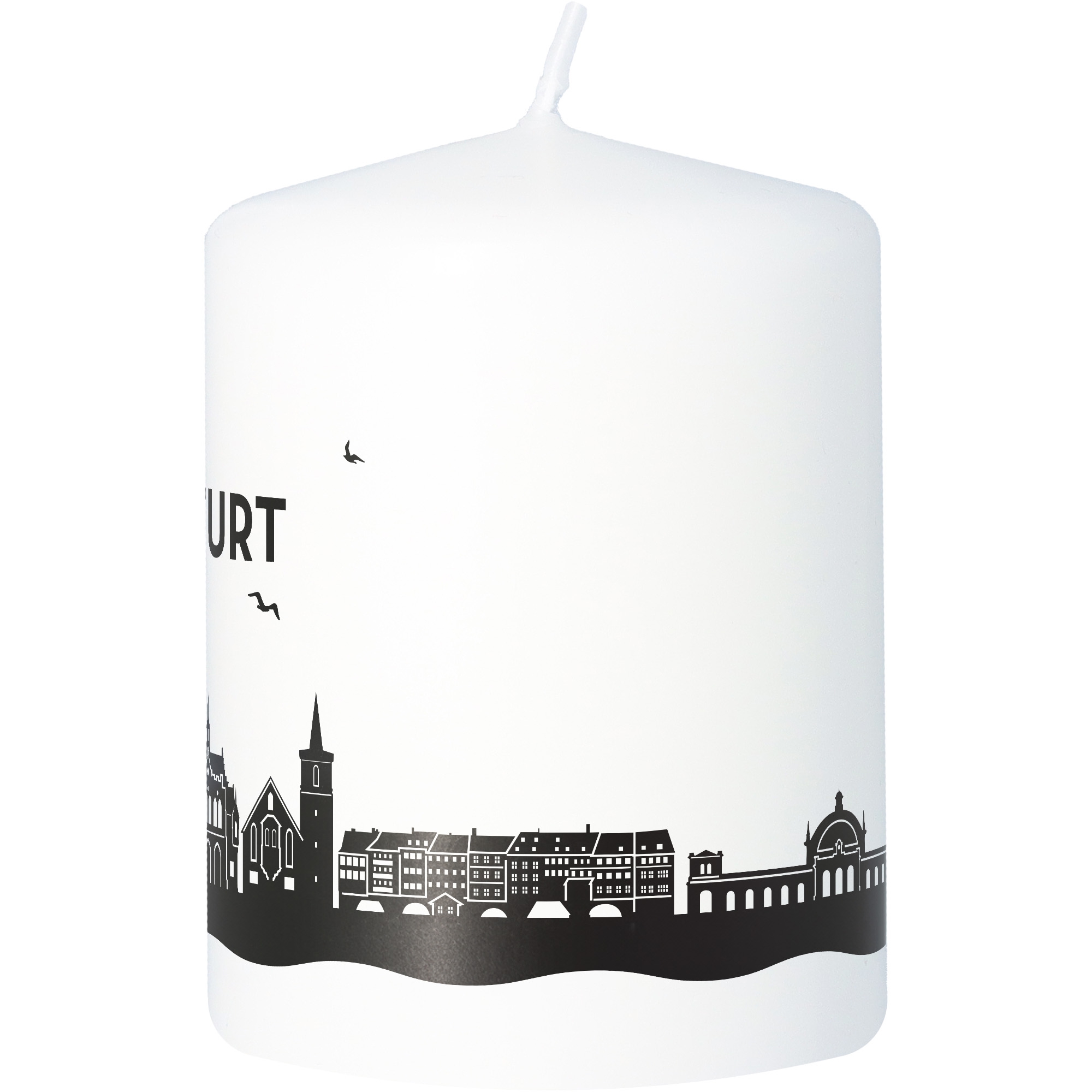 Stumpenkerze Skyline Erfurt Stumpenkerze Skyline Erfurt