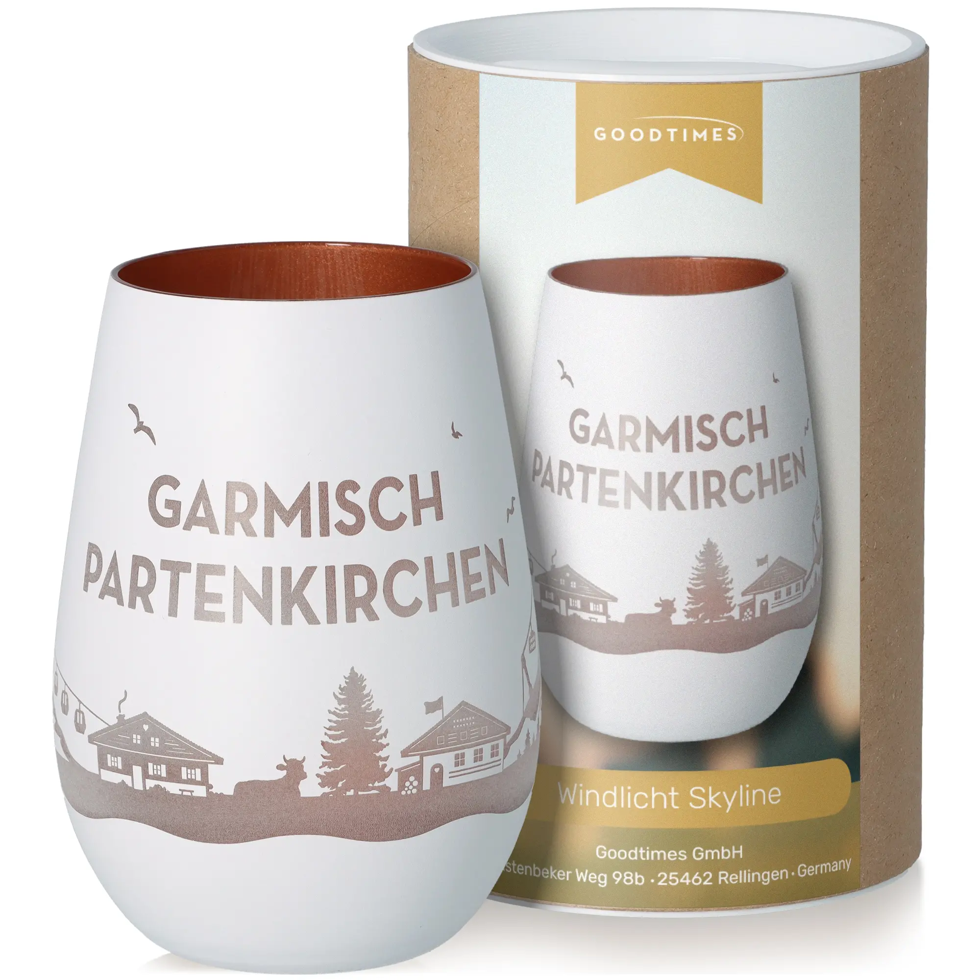 Windlicht Skyline Garmisch-Partenkirchen