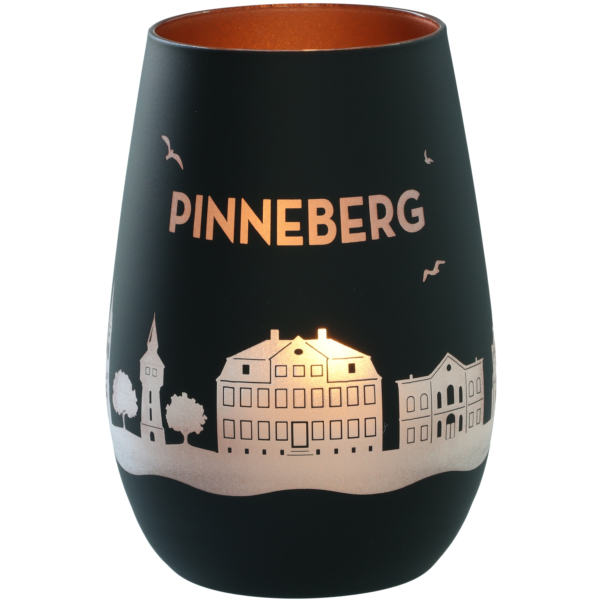 Windlicht Skyline Pinneberg Krug, Töpferei, Vase
