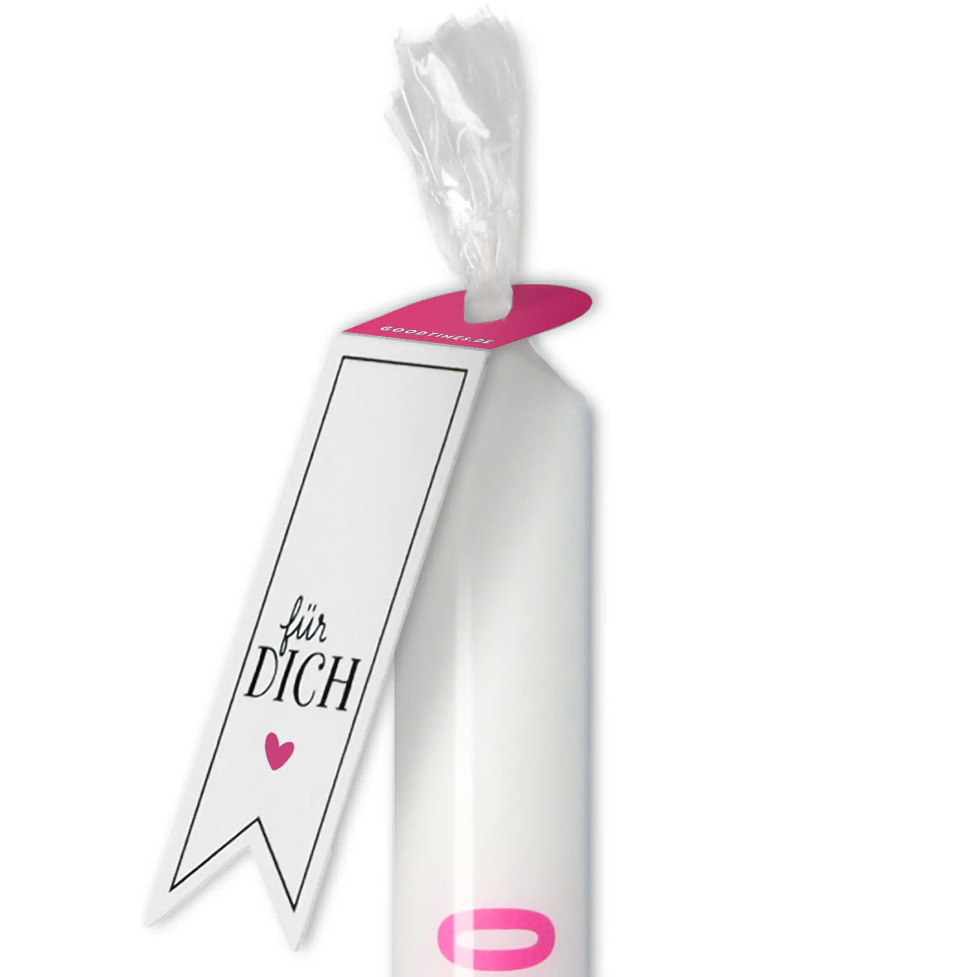 Stabkerze "Circa 30" Pink
