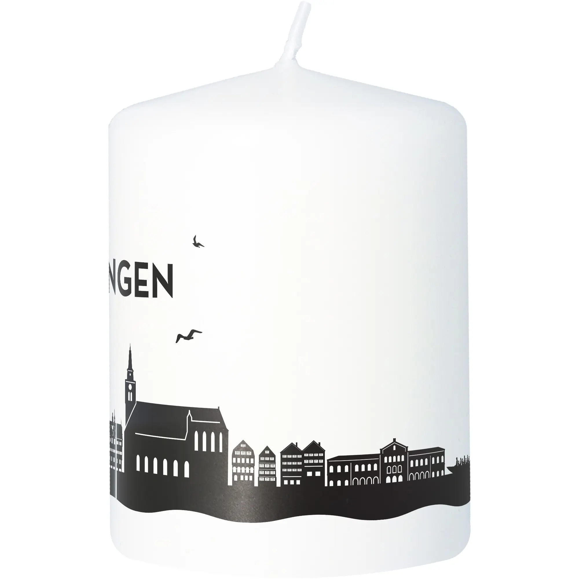 Stumpenkerze Skyline Tübingen